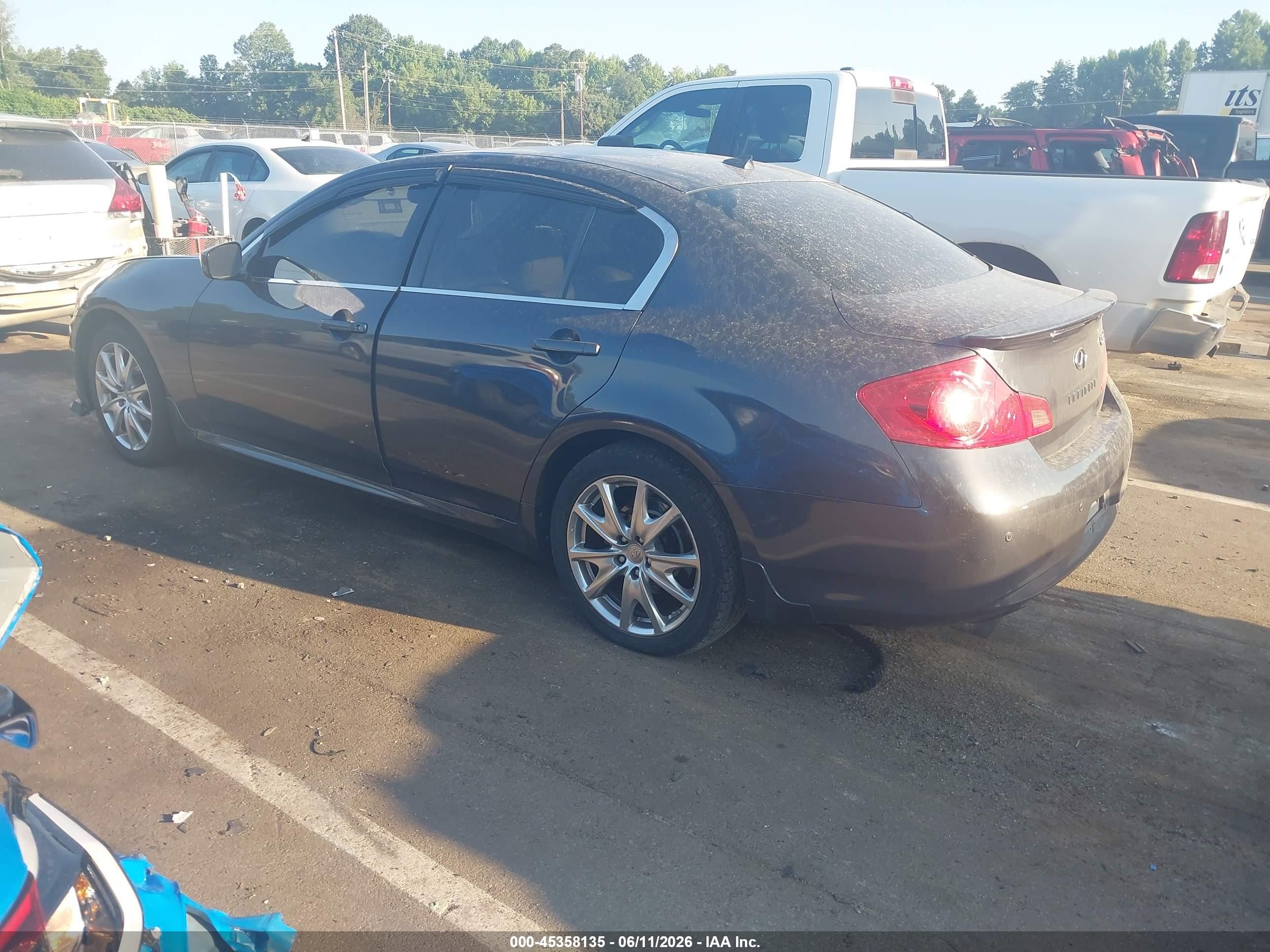 2010 Infiniti G37x   Gray vin: JN1CV6AR9AM252051