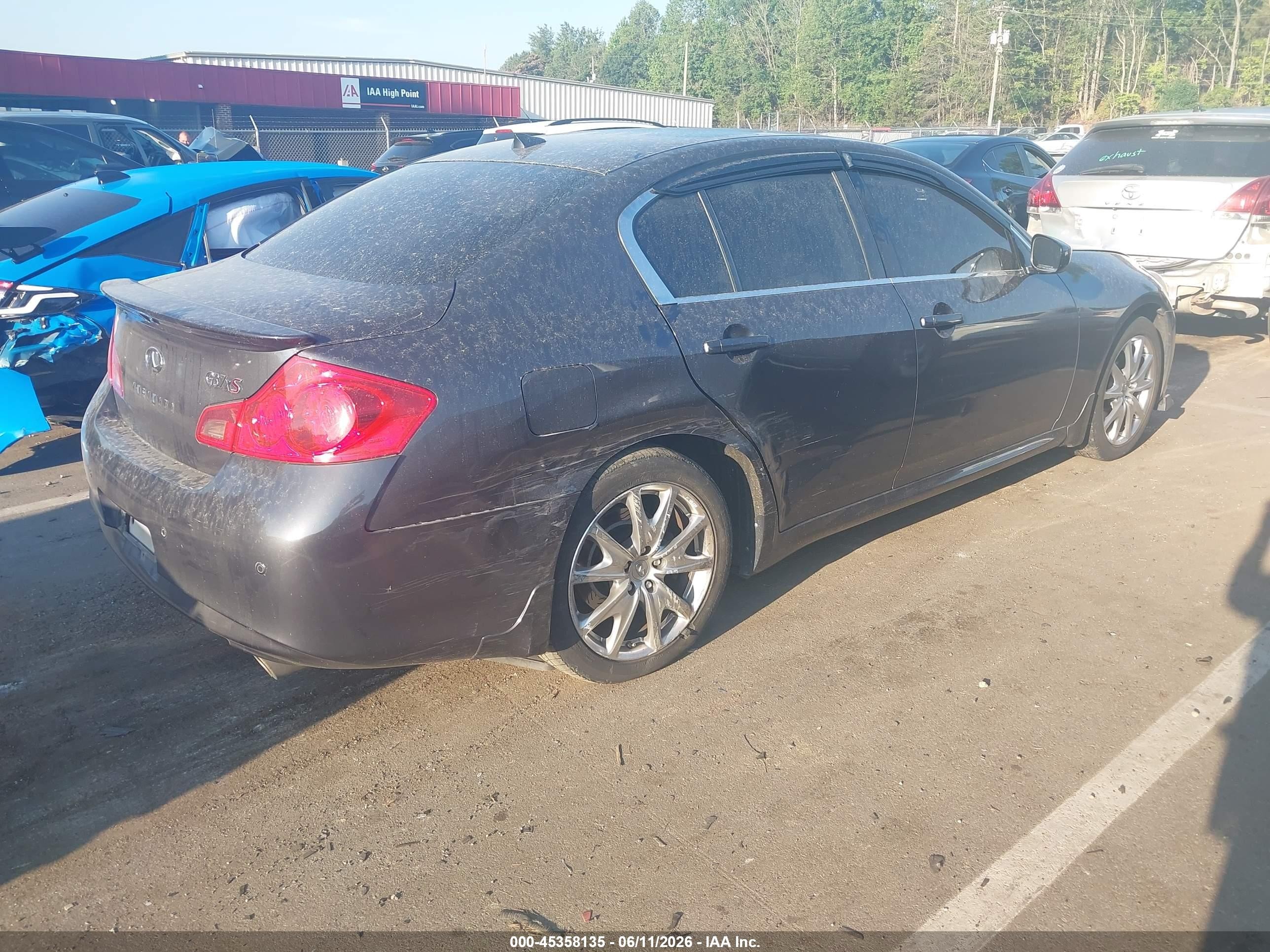 2010 Infiniti G37x   Gray vin: JN1CV6AR9AM252051