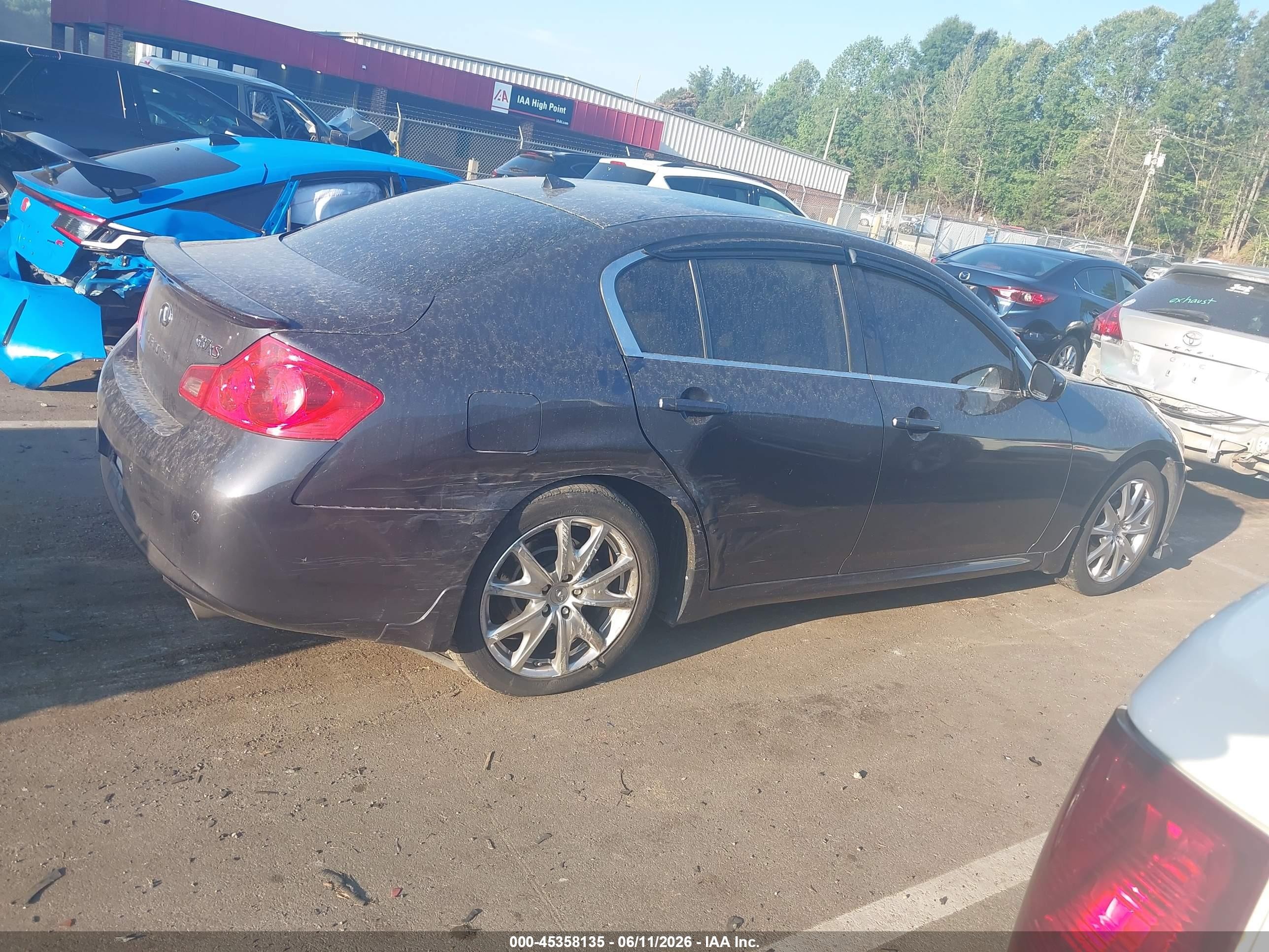 2010 Infiniti G37x   Gray vin: JN1CV6AR9AM252051