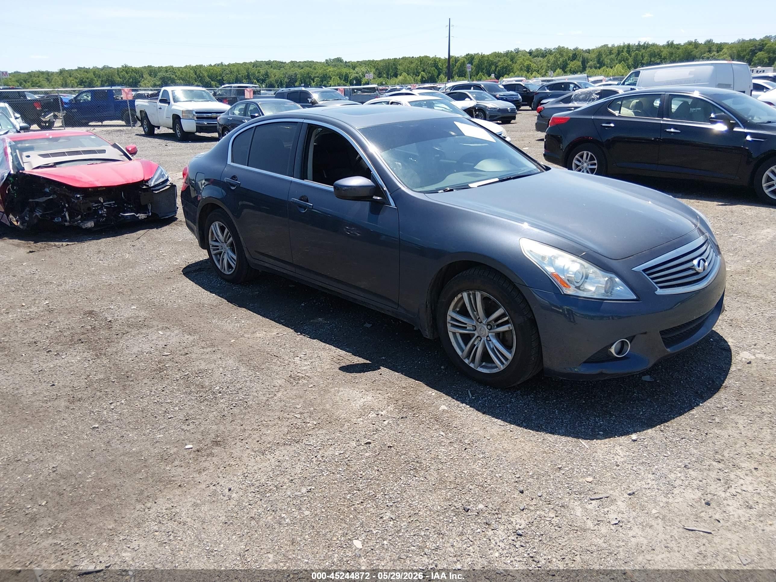 2010 Infiniti G37x   Gray vin: JN1CV6AR9AM252972