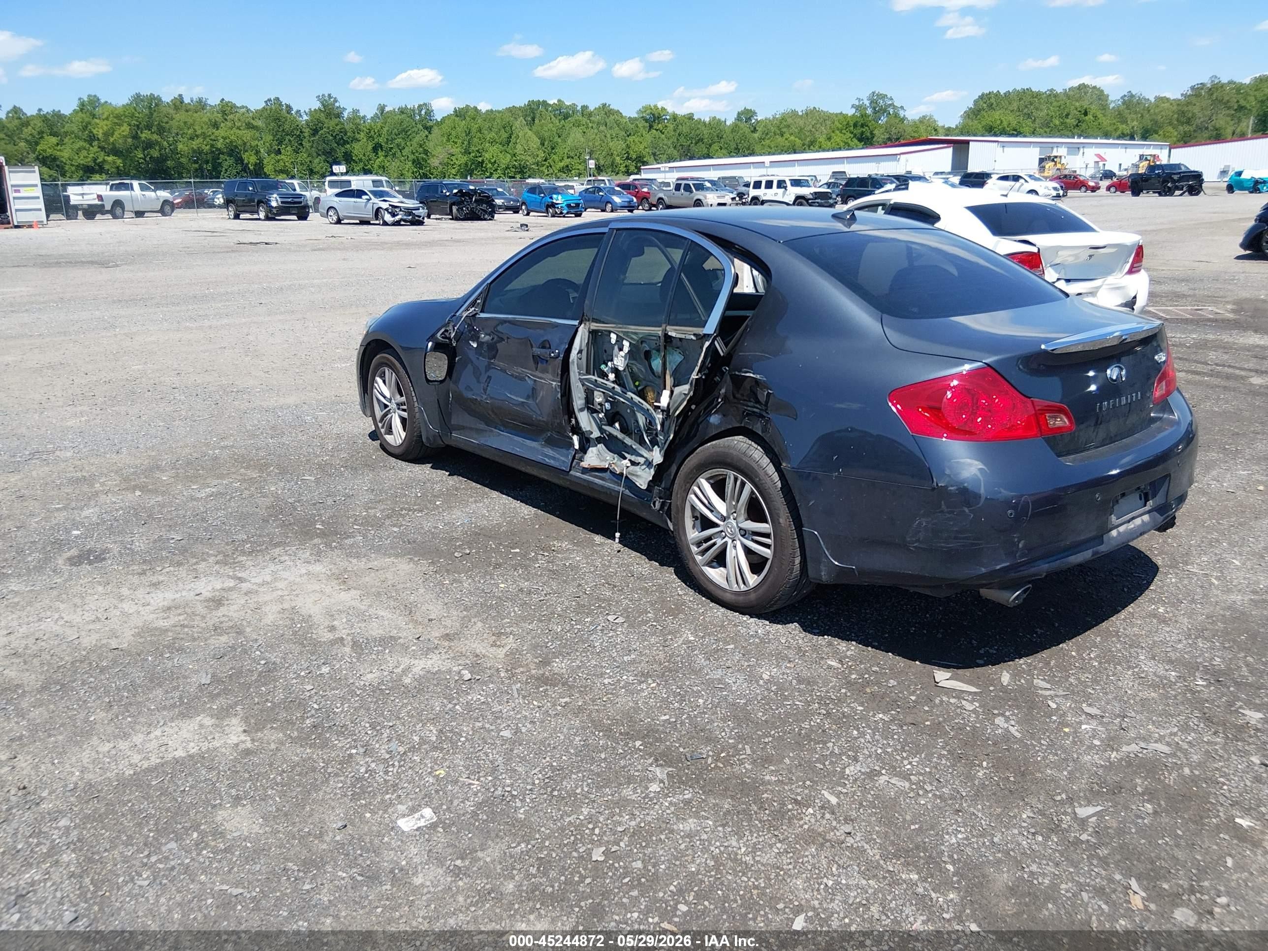 2010 Infiniti G37x   Gray vin: JN1CV6AR9AM252972