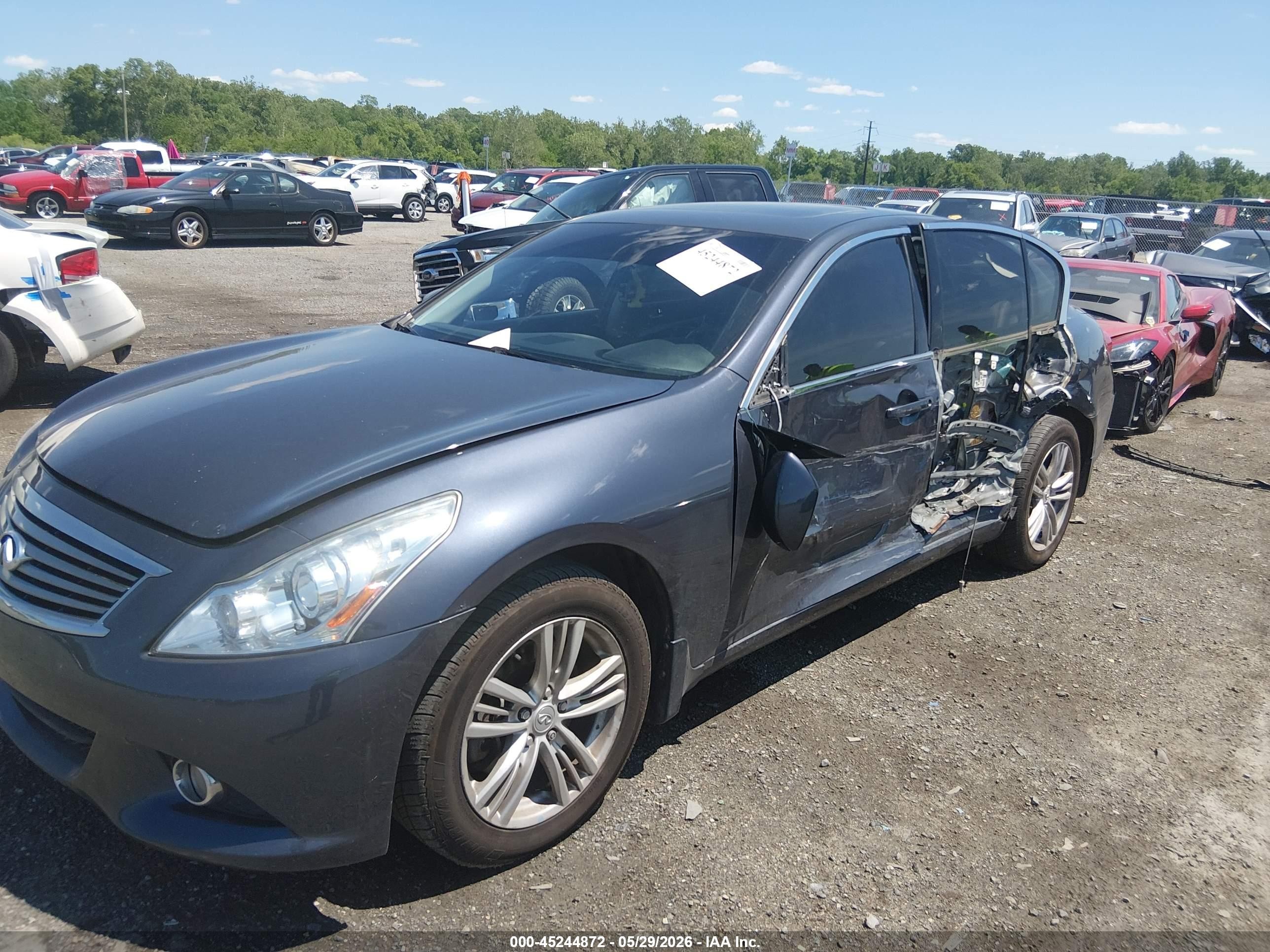 2010 Infiniti G37x   Gray vin: JN1CV6AR9AM252972