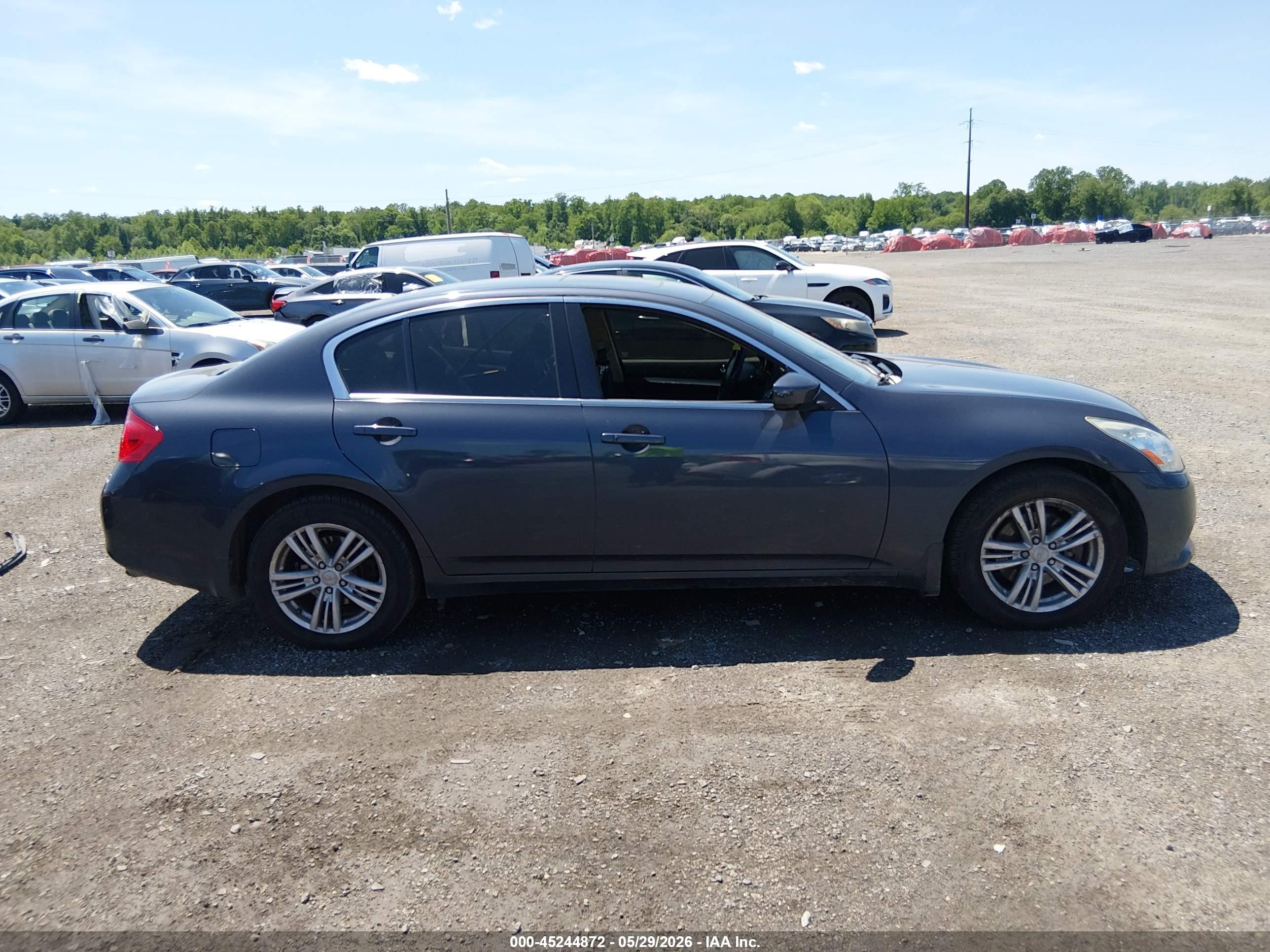 2010 Infiniti G37x   Gray vin: JN1CV6AR9AM252972