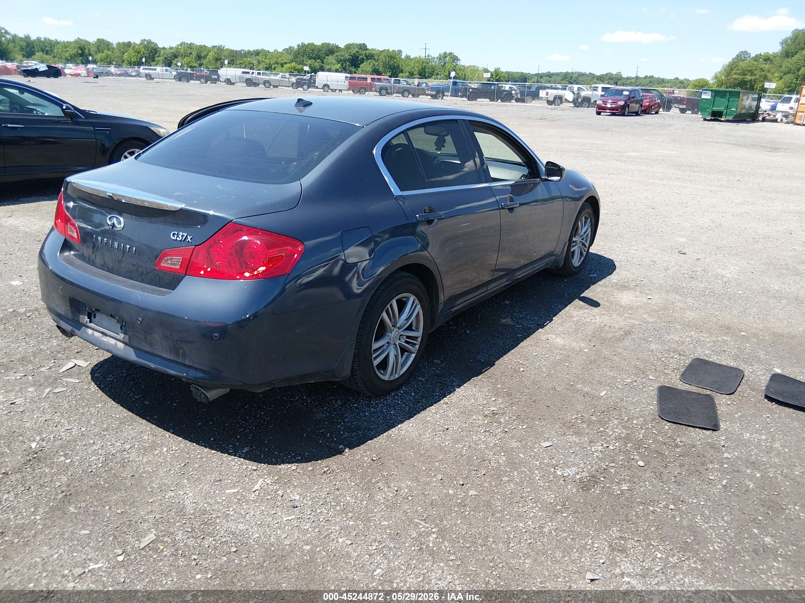 2010 Infiniti G37x   Gray vin: JN1CV6AR9AM252972