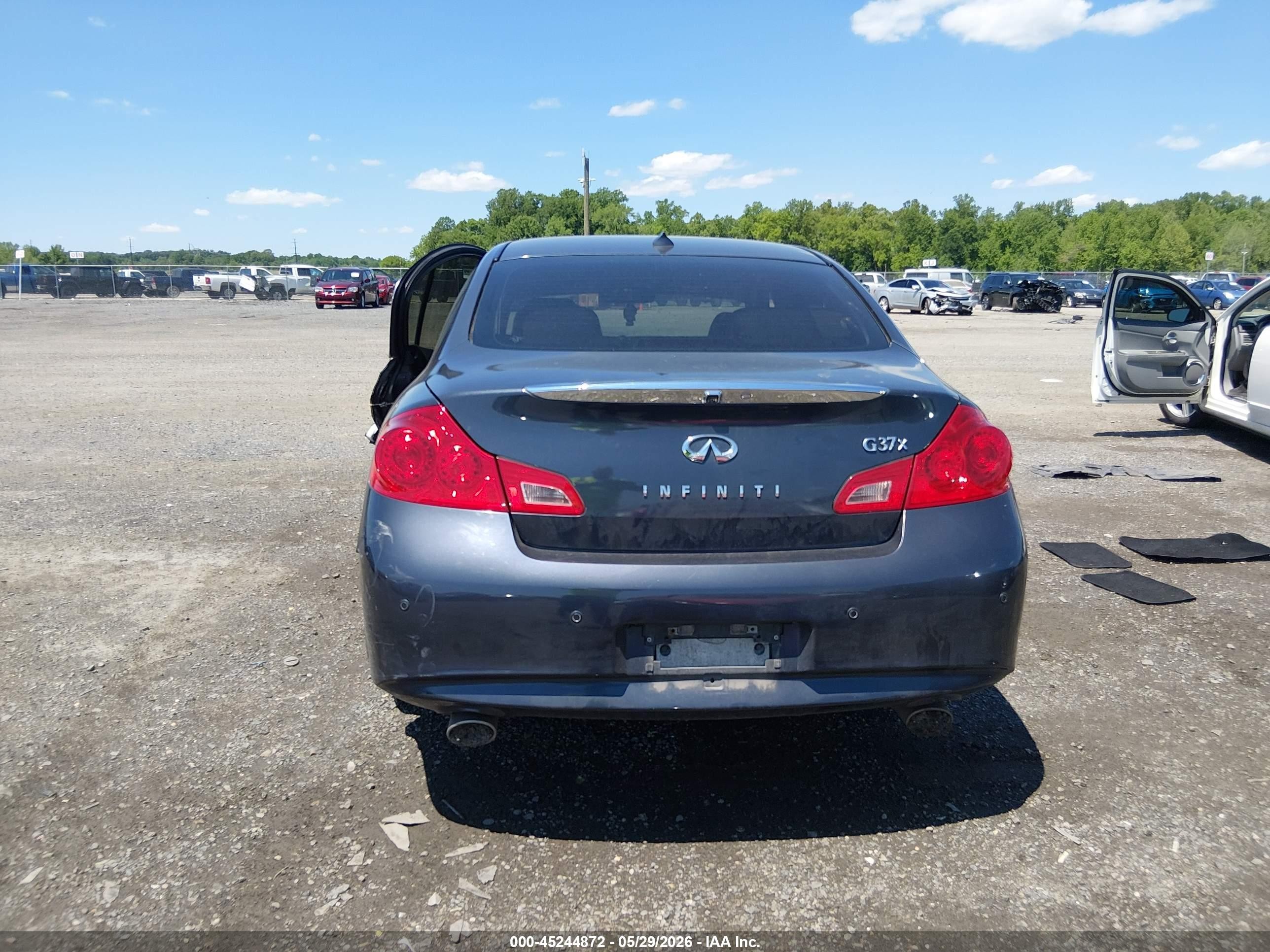 2010 Infiniti G37x   Gray vin: JN1CV6AR9AM252972