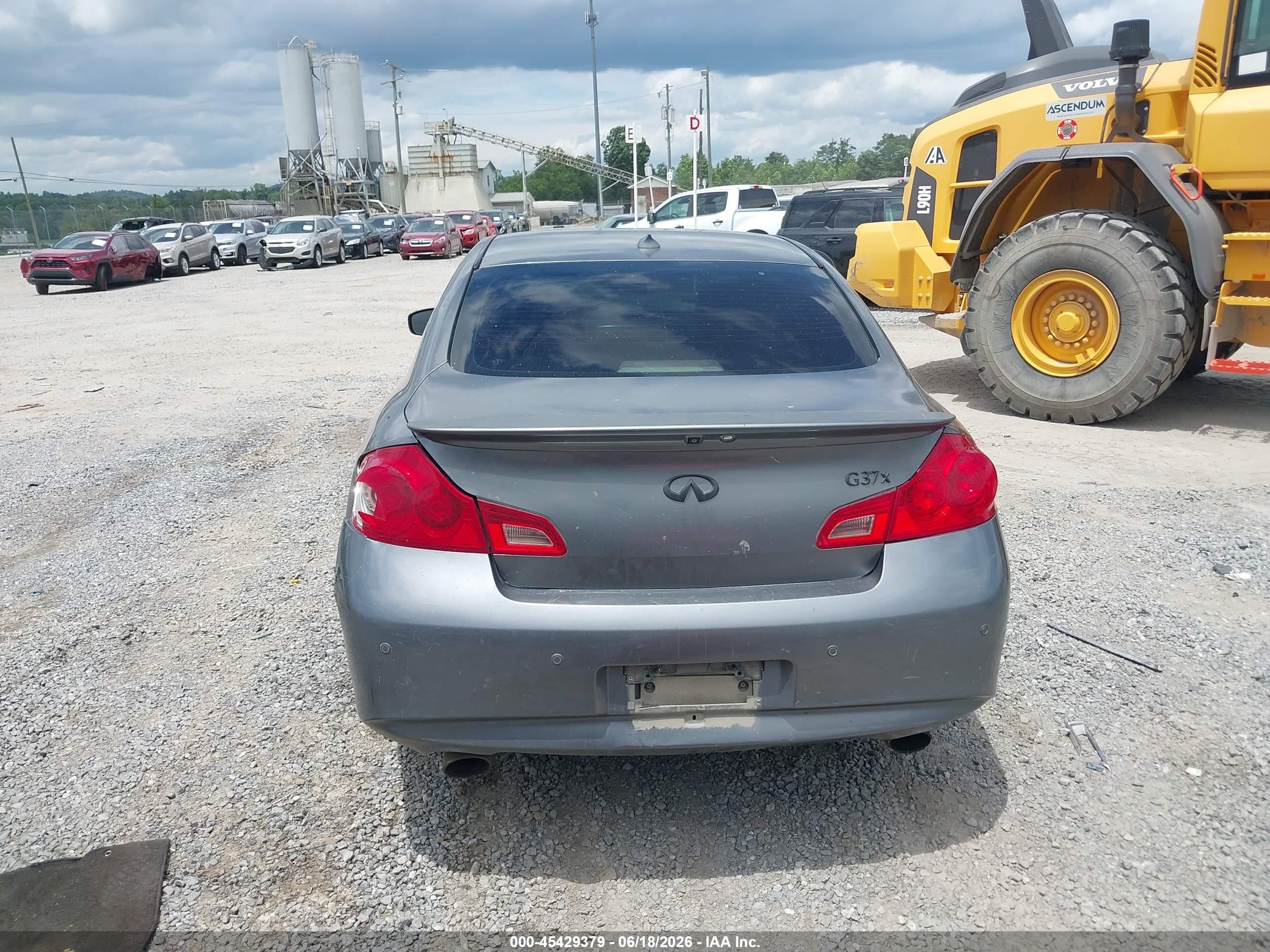 2010 Infiniti G37x Silver vin: JN1CV6AR9AM451455