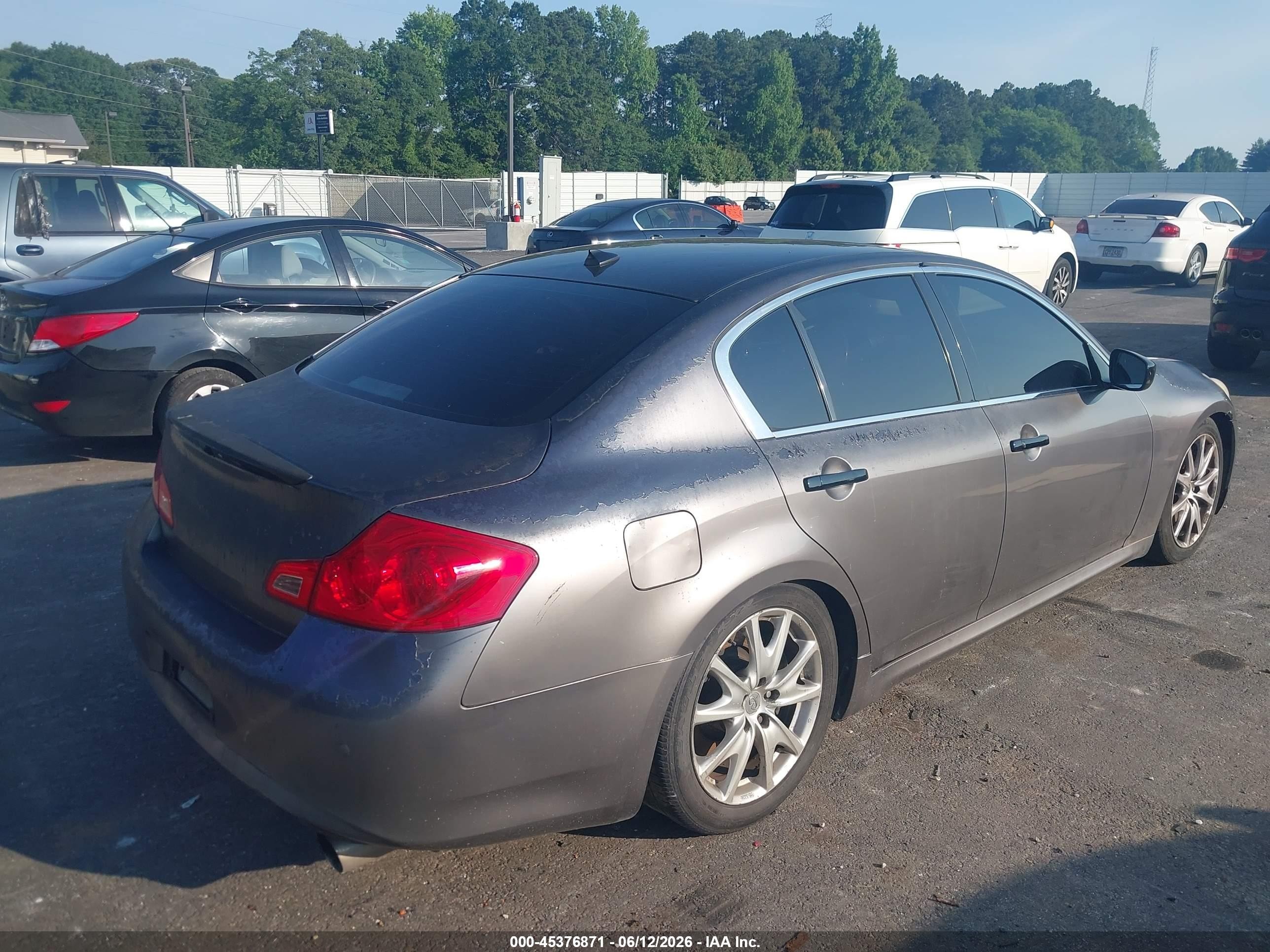2010 Infiniti G37x   Черный vin: JN1CV6AR9AM451973