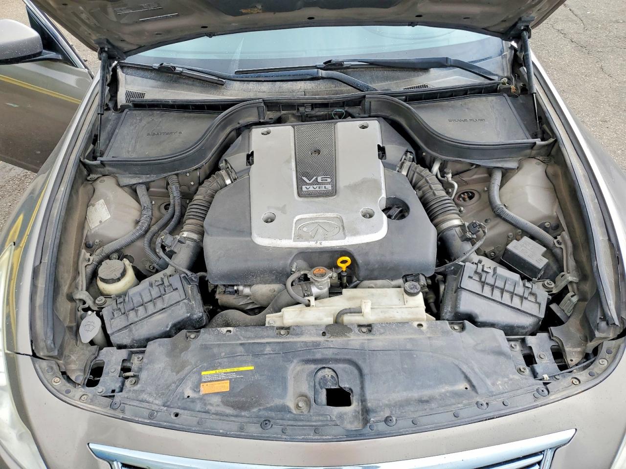 2010 Infiniti G37 X Gray vin: JN1CV6AR9AM452475
