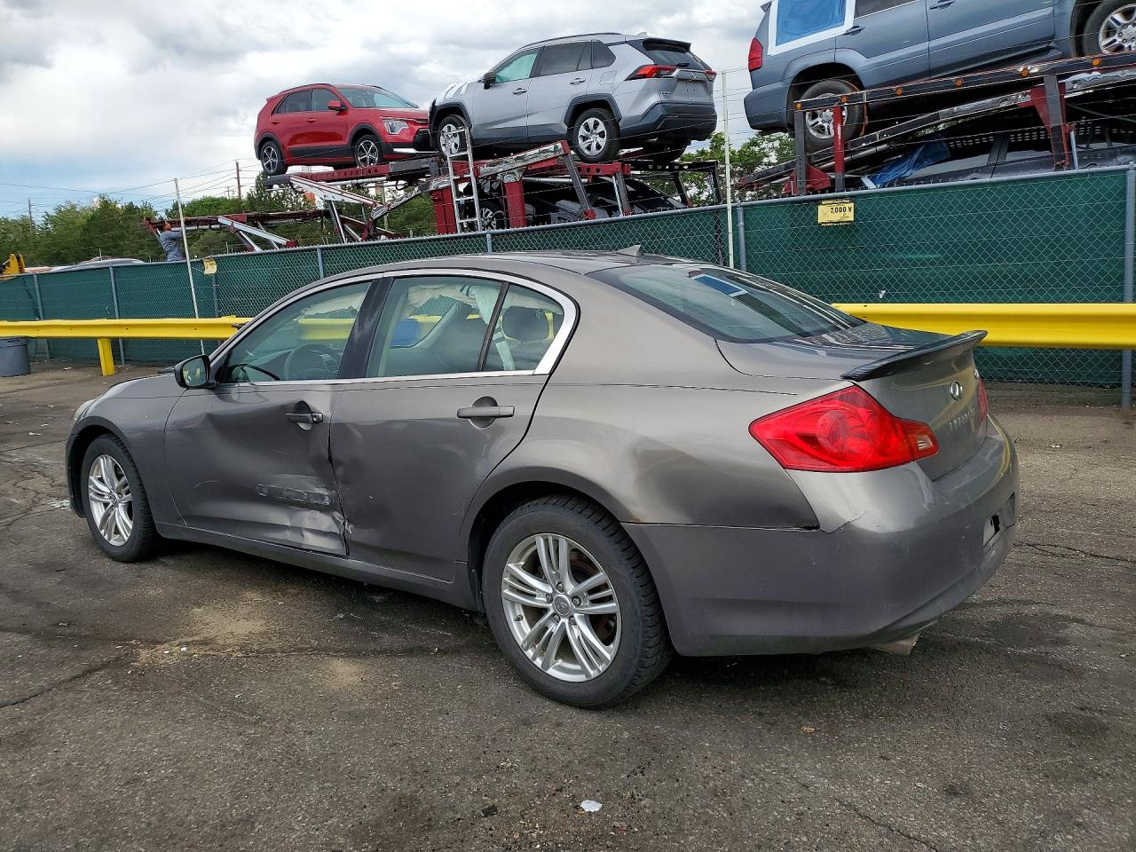 2010 Infiniti G37 X Gray vin: JN1CV6AR9AM452475
