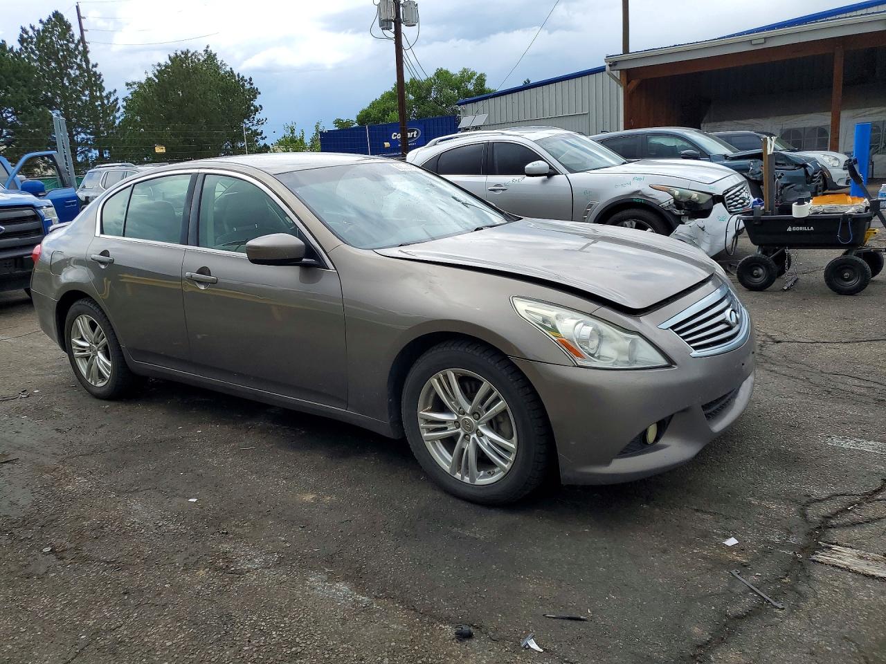 2010 Infiniti G37 X Gray vin: JN1CV6AR9AM452475