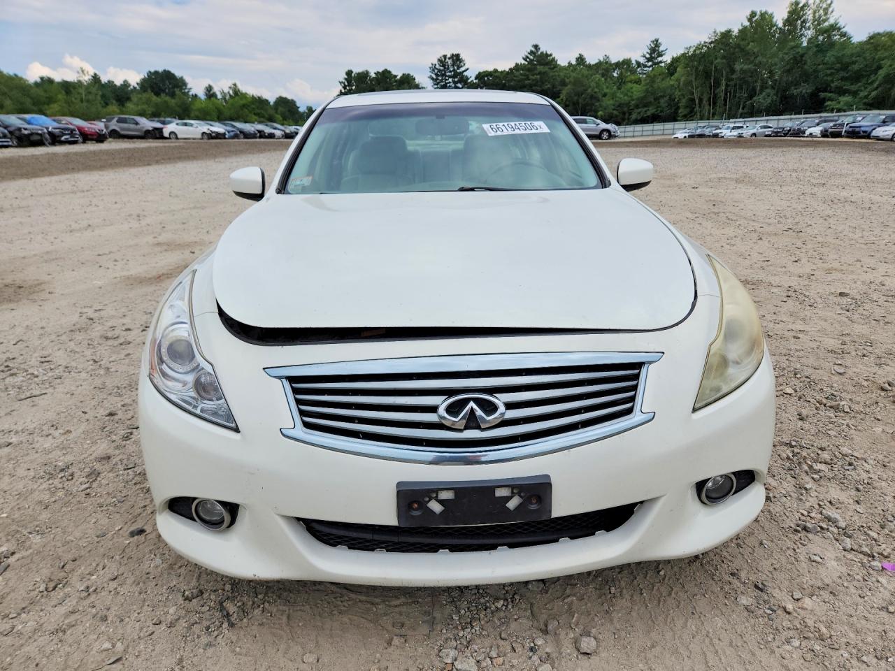 2010 Infiniti G37 Sedan X Белый vin: JN1CV6AR9AM453903
