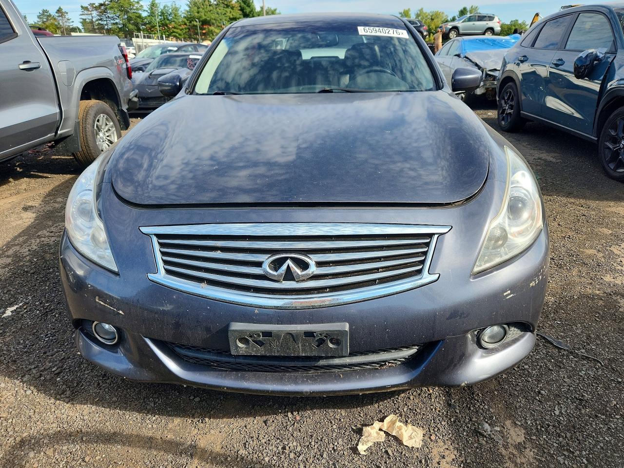 2011 Infiniti G37 Sedan X Blue vin: JN1CV6AR9BM350174