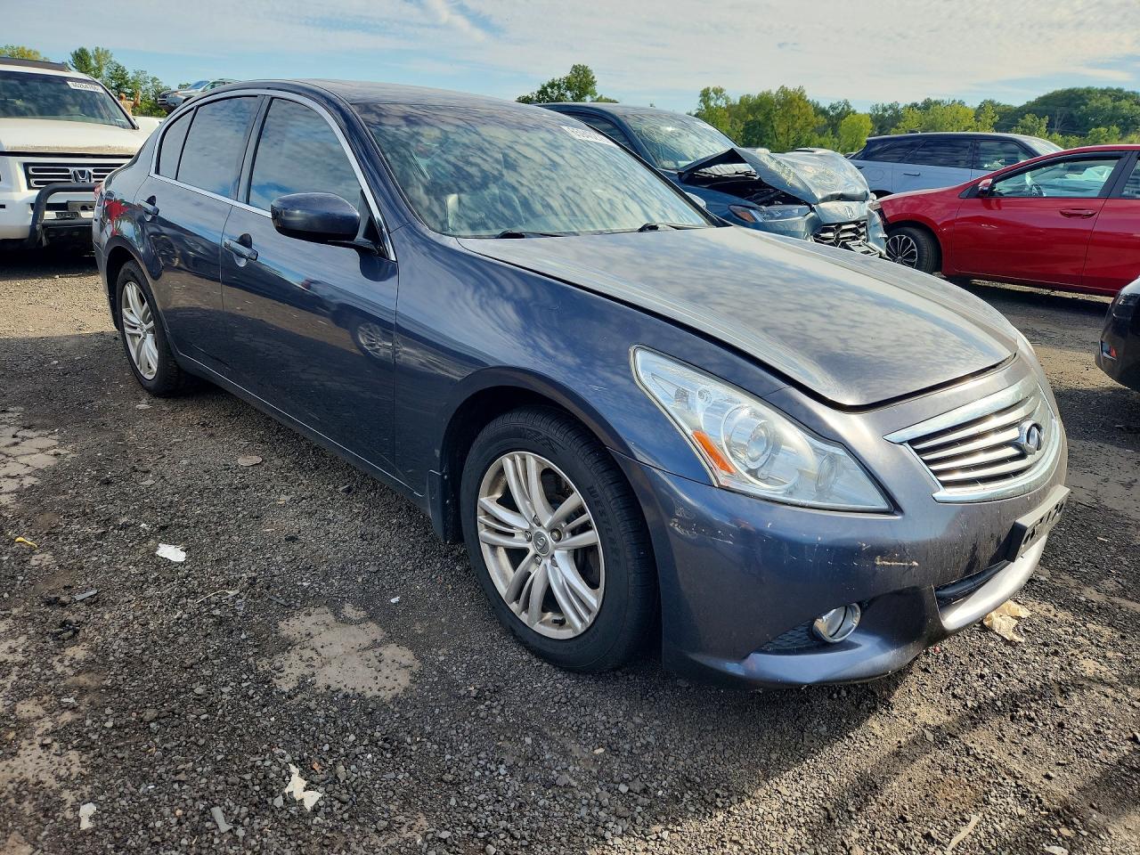 2011 Infiniti G37 Sedan X Blue vin: JN1CV6AR9BM350174