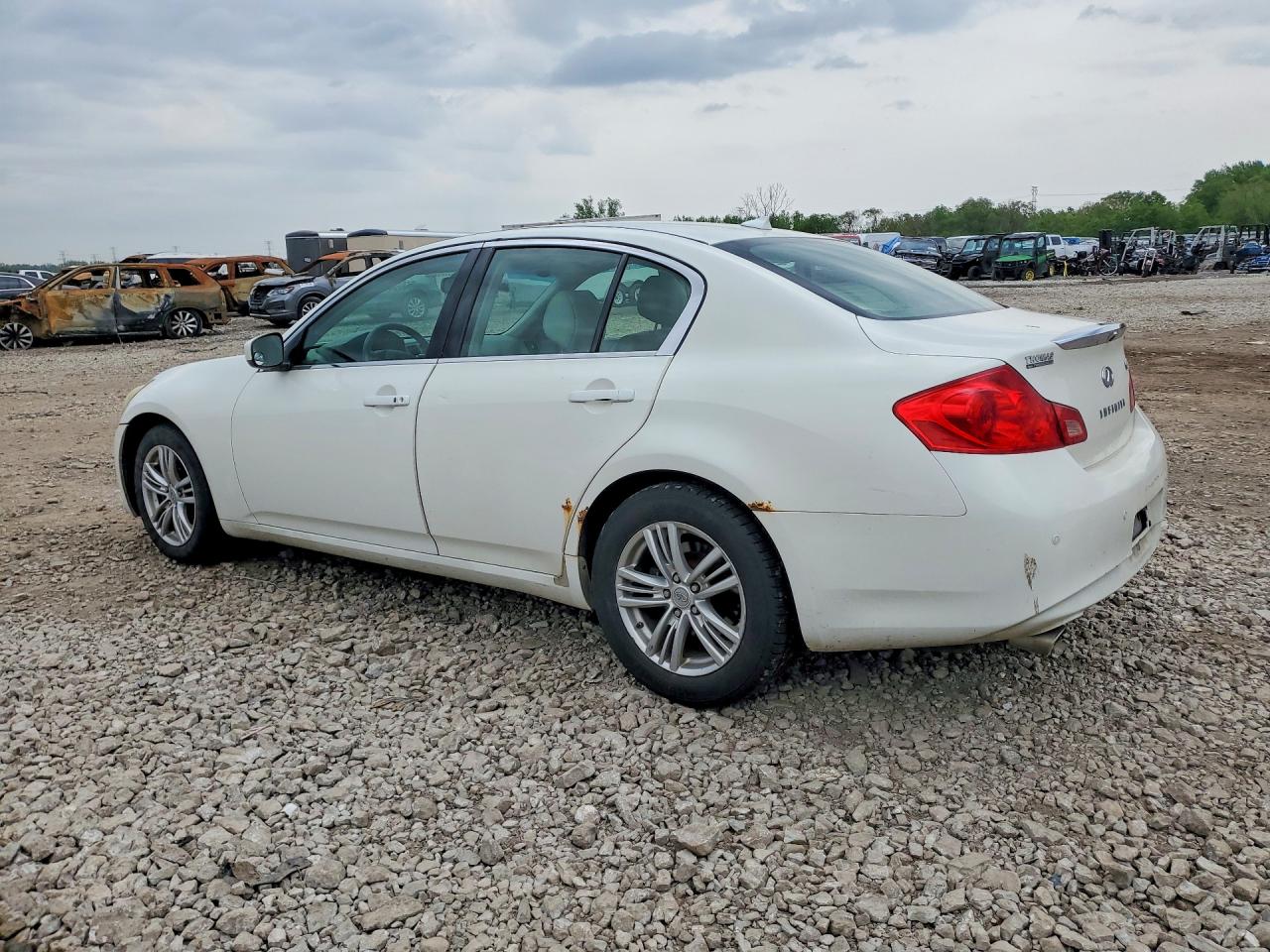 2011 Infiniti G37 Sedan X White vin: JN1CV6AR9BM350188
