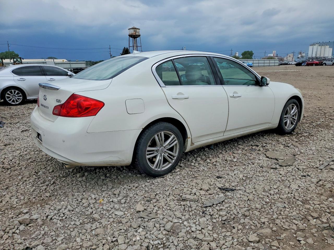2011 Infiniti G37 Sedan X White vin: JN1CV6AR9BM350188