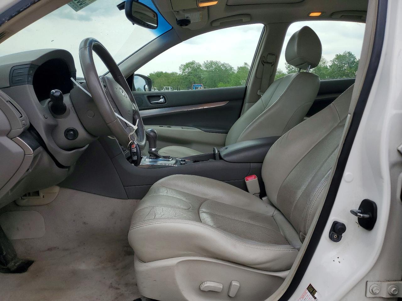 2011 Infiniti G37 Sedan X White vin: JN1CV6AR9BM350188