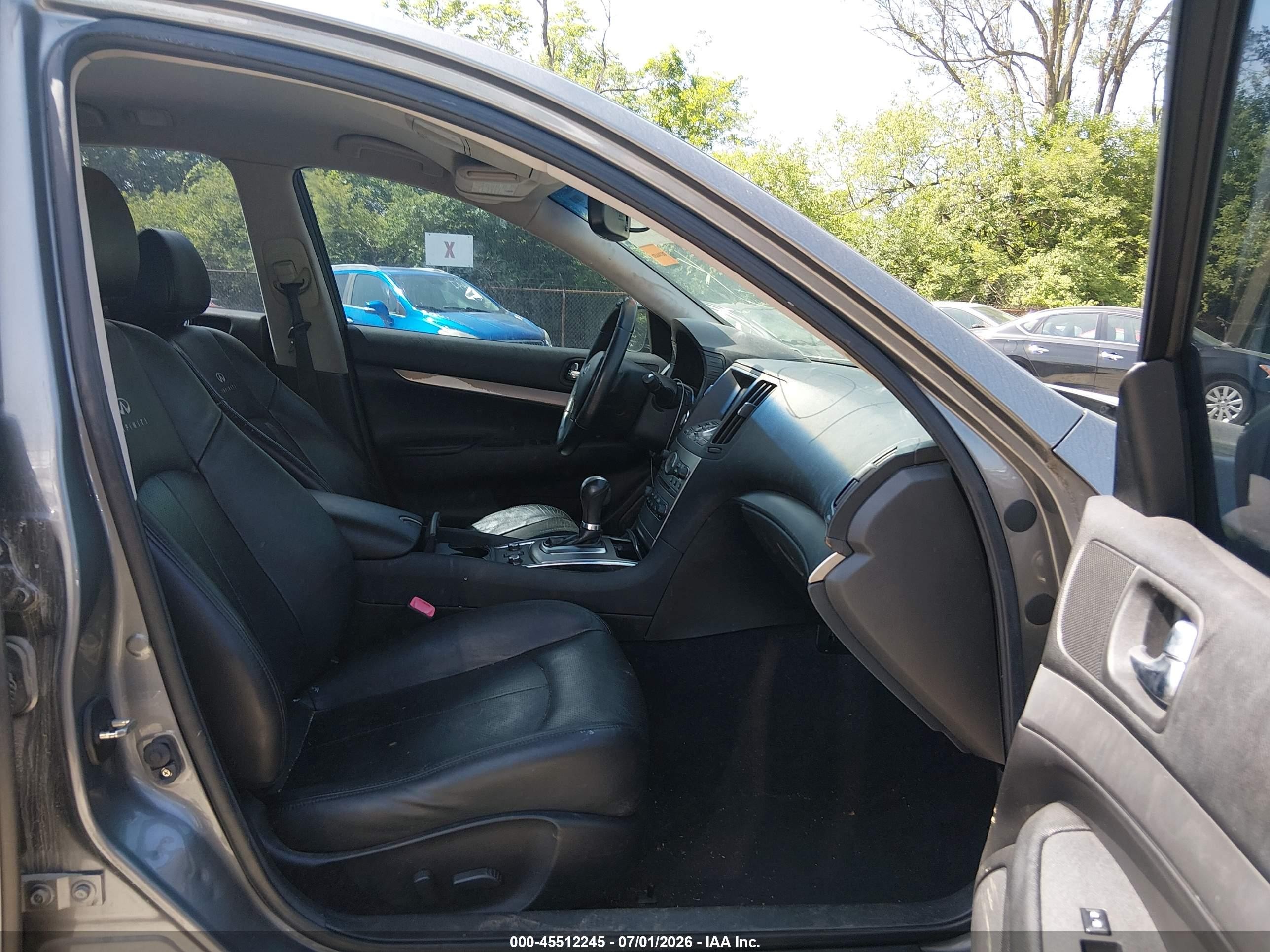 2011 Infiniti G37x   Gray vin: JN1CV6AR9BM403097