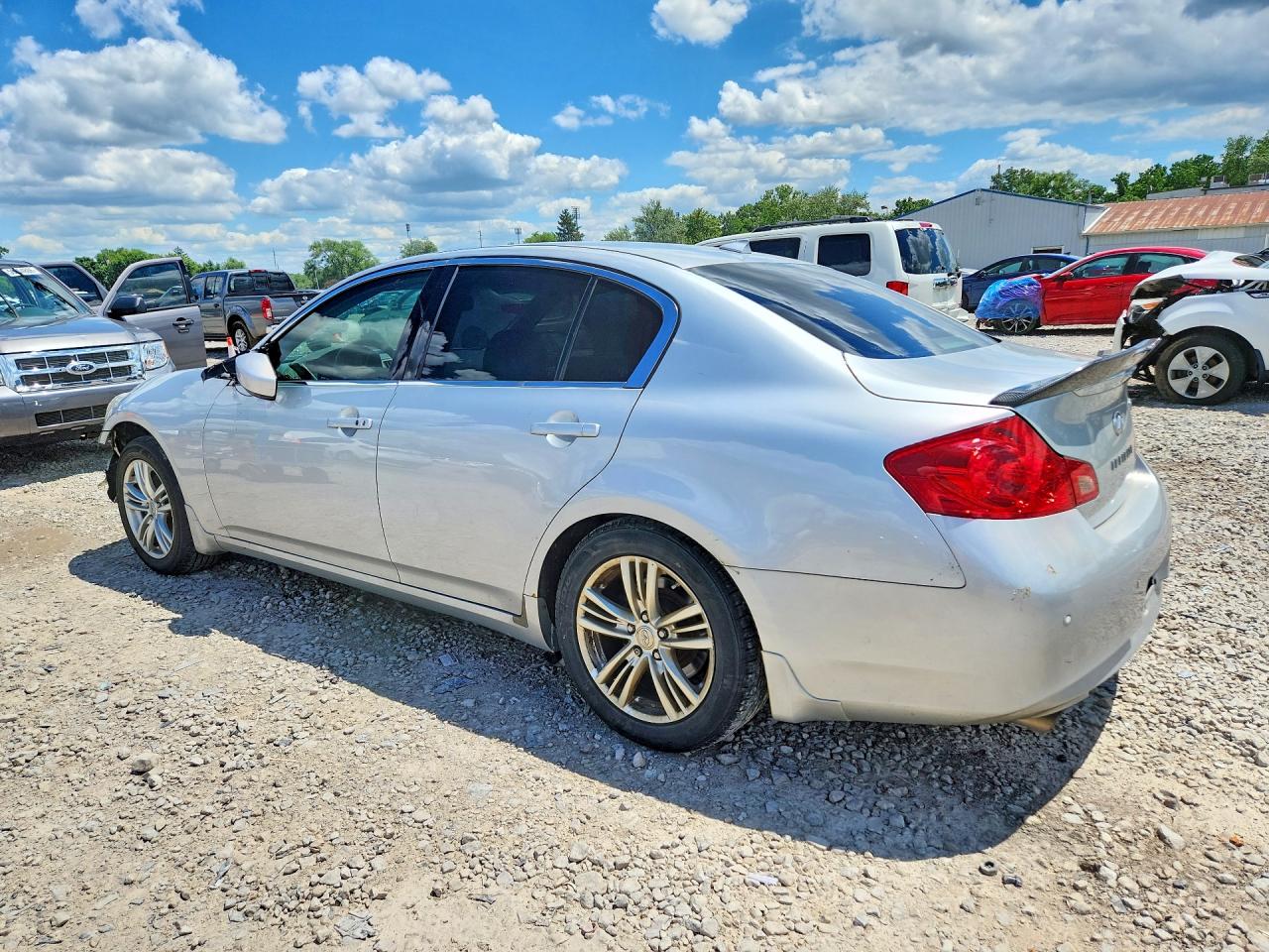 2011 Infiniti G37 Sedan X Серебряный vin: JN1CV6AR9BM405982