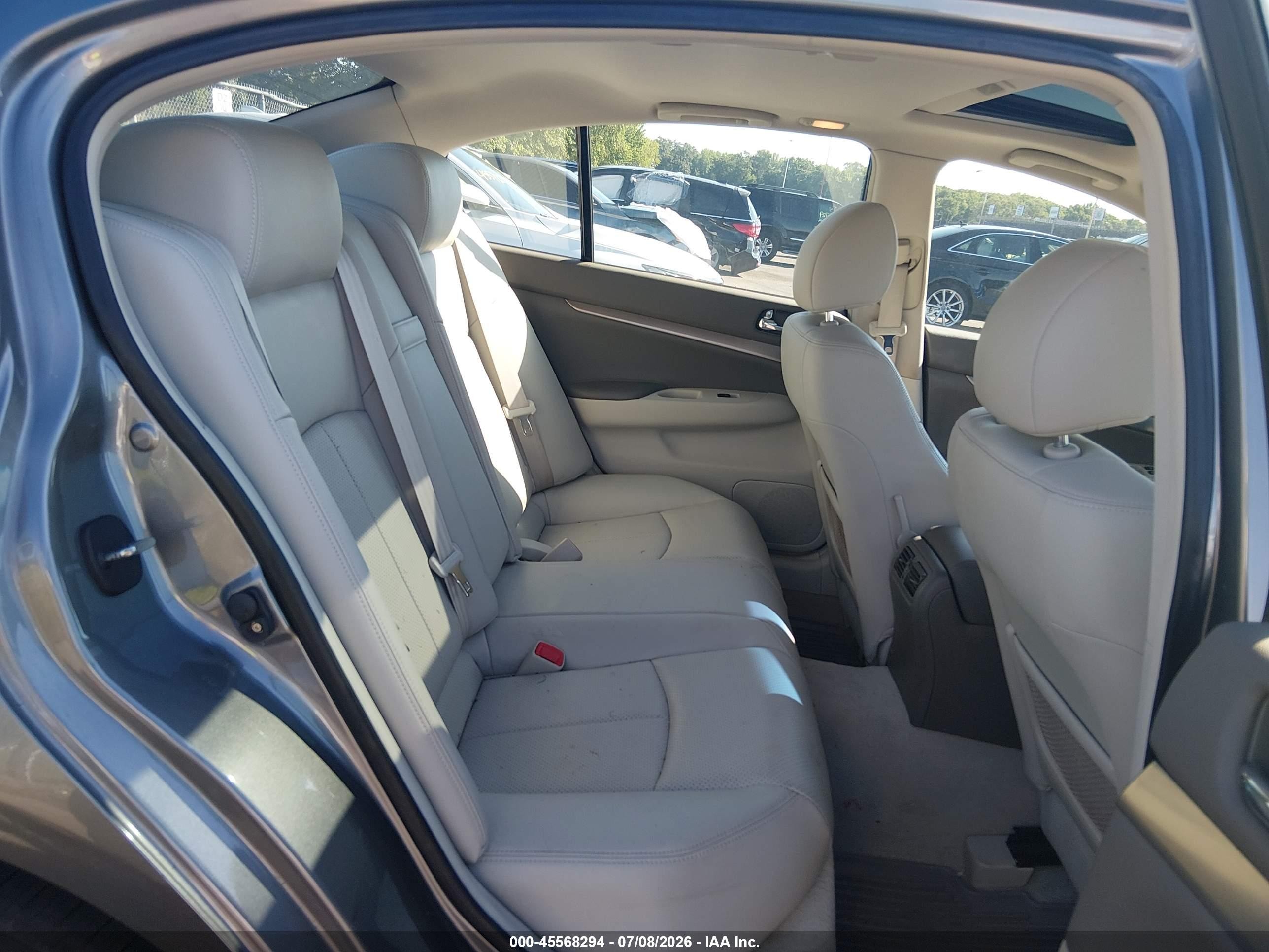 2011 Infiniti G37x   Gray vin: JN1CV6AR9BM407179