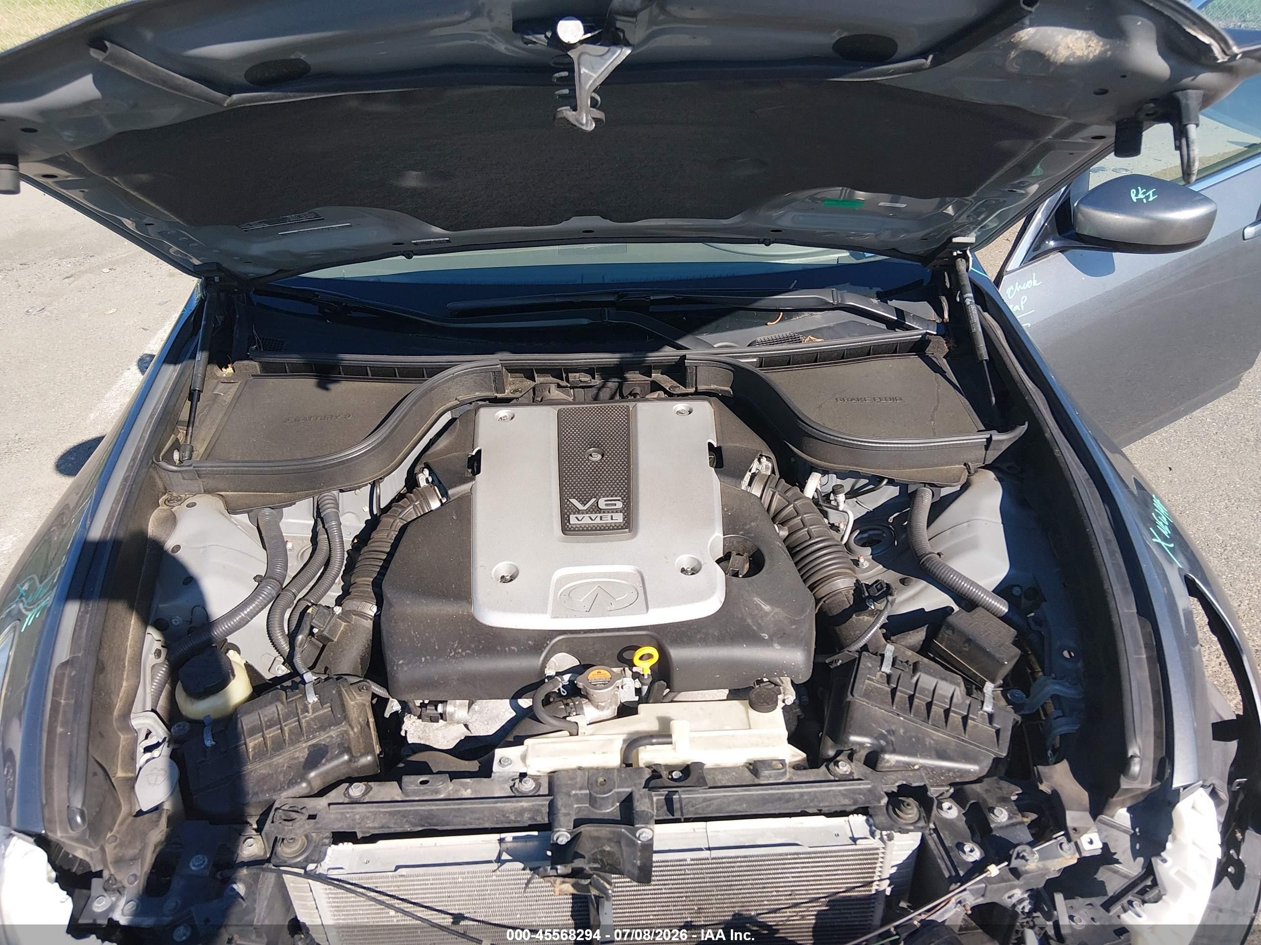 2011 Infiniti G37x   Gray vin: JN1CV6AR9BM407179