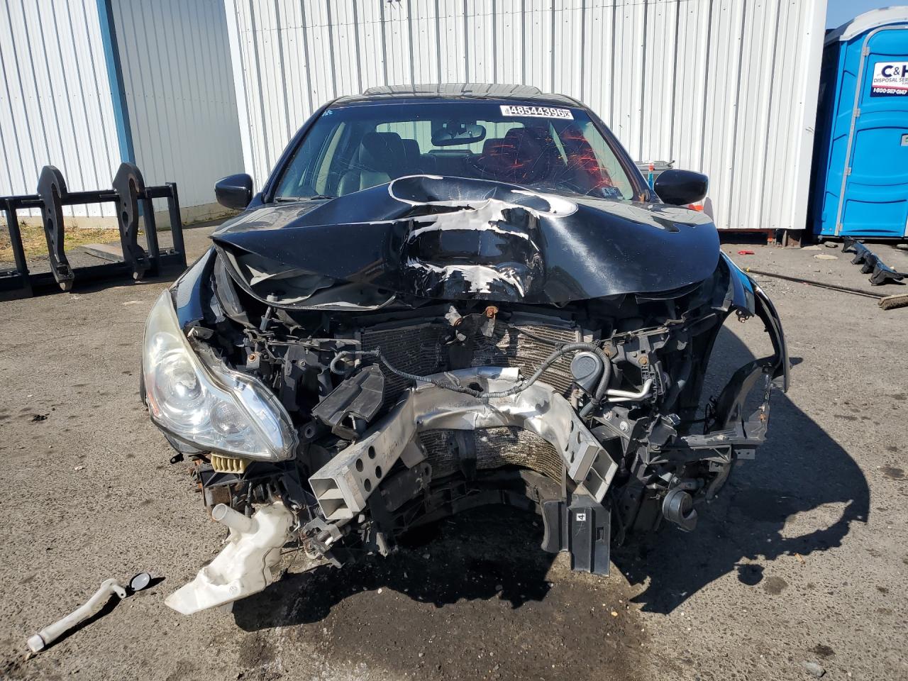 2012 Infiniti G37 Sedan X Черный vin: JN1CV6AR9CM670418 Damage: Grille, Missing, Replacement Required