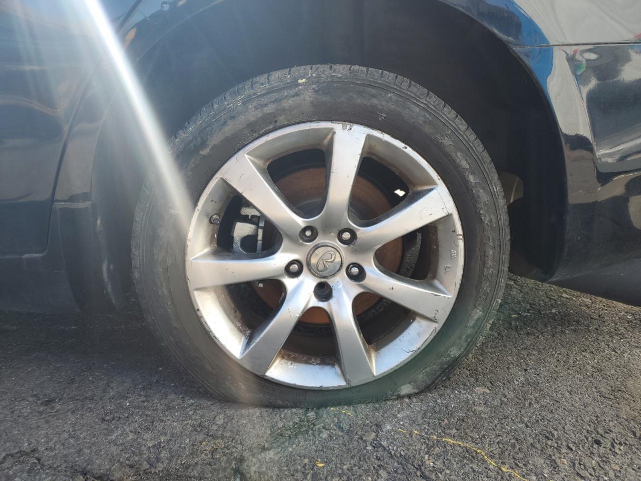 2012 Infiniti G37 Sedan X Черный vin: JN1CV6AR9CM670418 Damage: Left Rear Wheel, Curb Rash, > 12 Inches