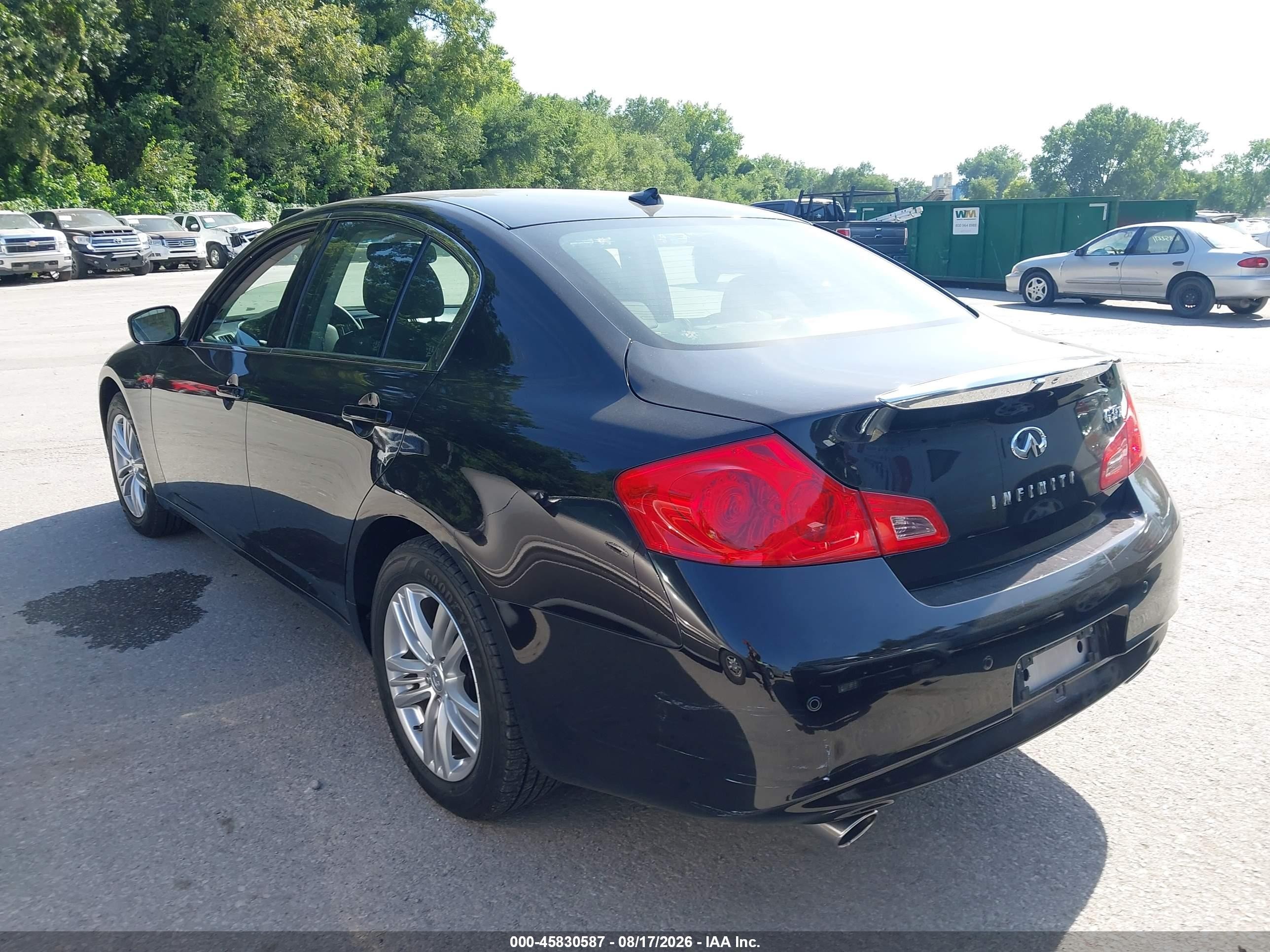 2012 Infiniti G37x   Фиолетовый vin: JN1CV6AR9CM673674
