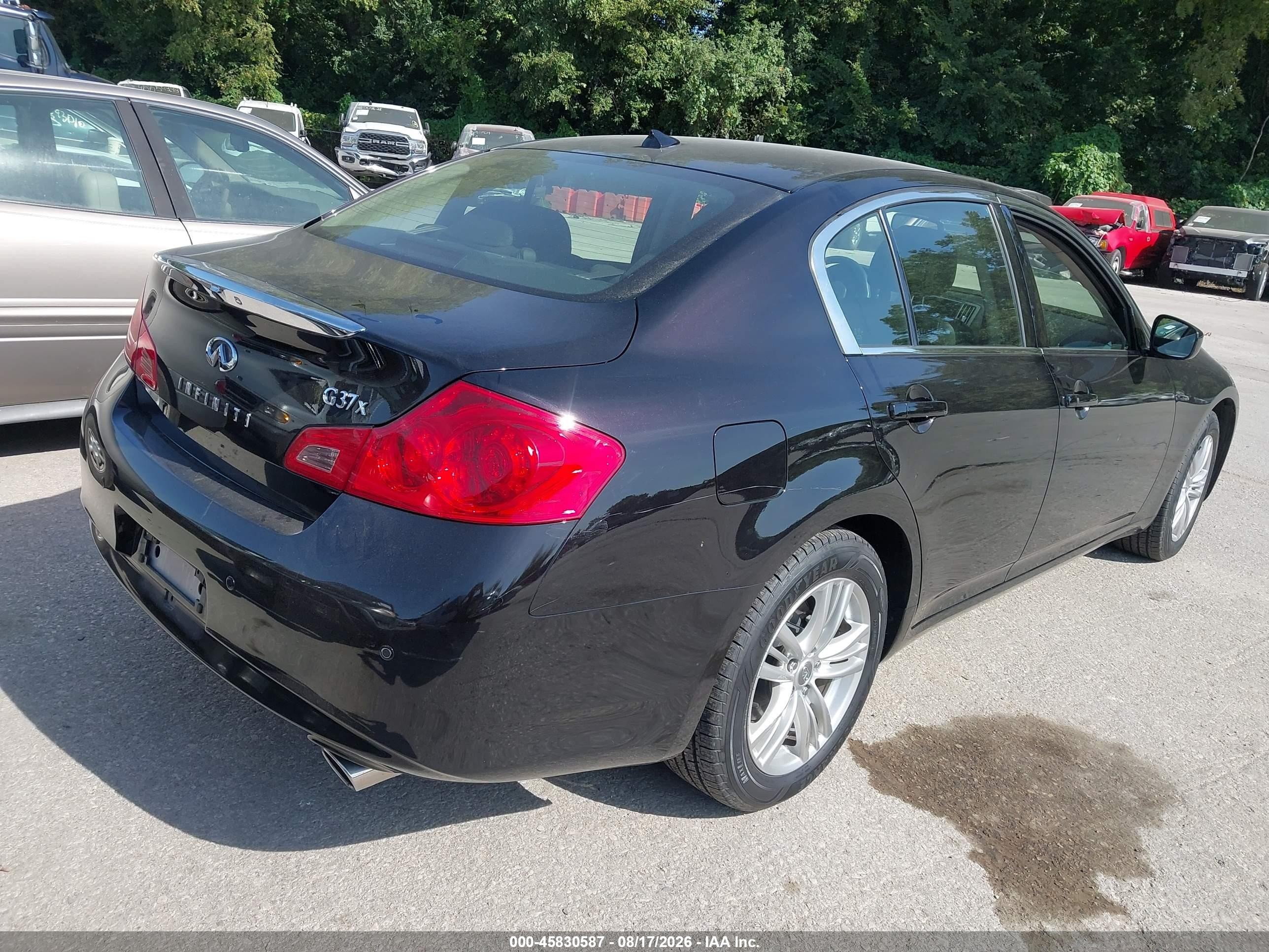 2012 Infiniti G37x   Фиолетовый vin: JN1CV6AR9CM673674
