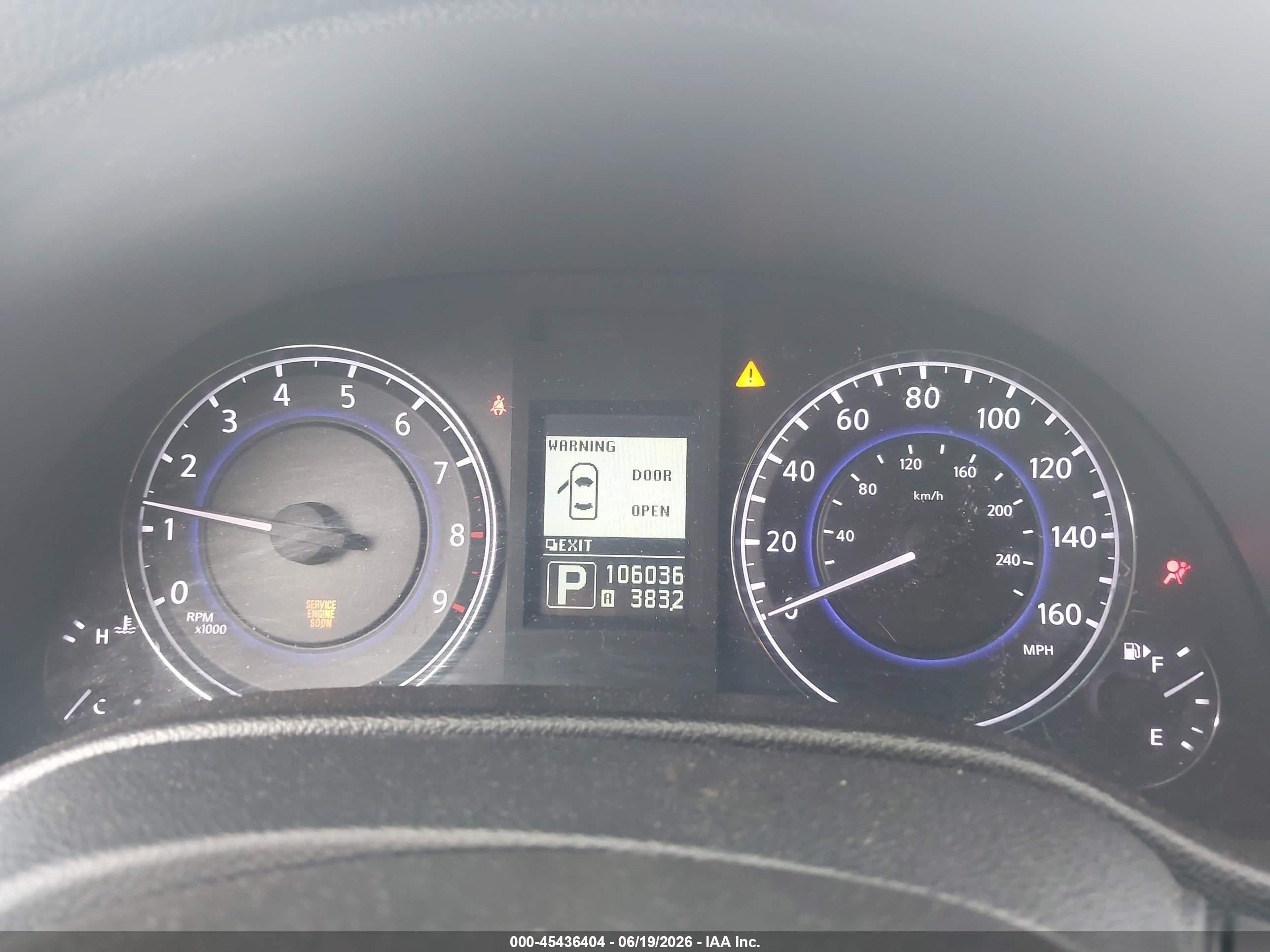 2012 Infiniti G37x   Черный vin: JN1CV6AR9CM674310