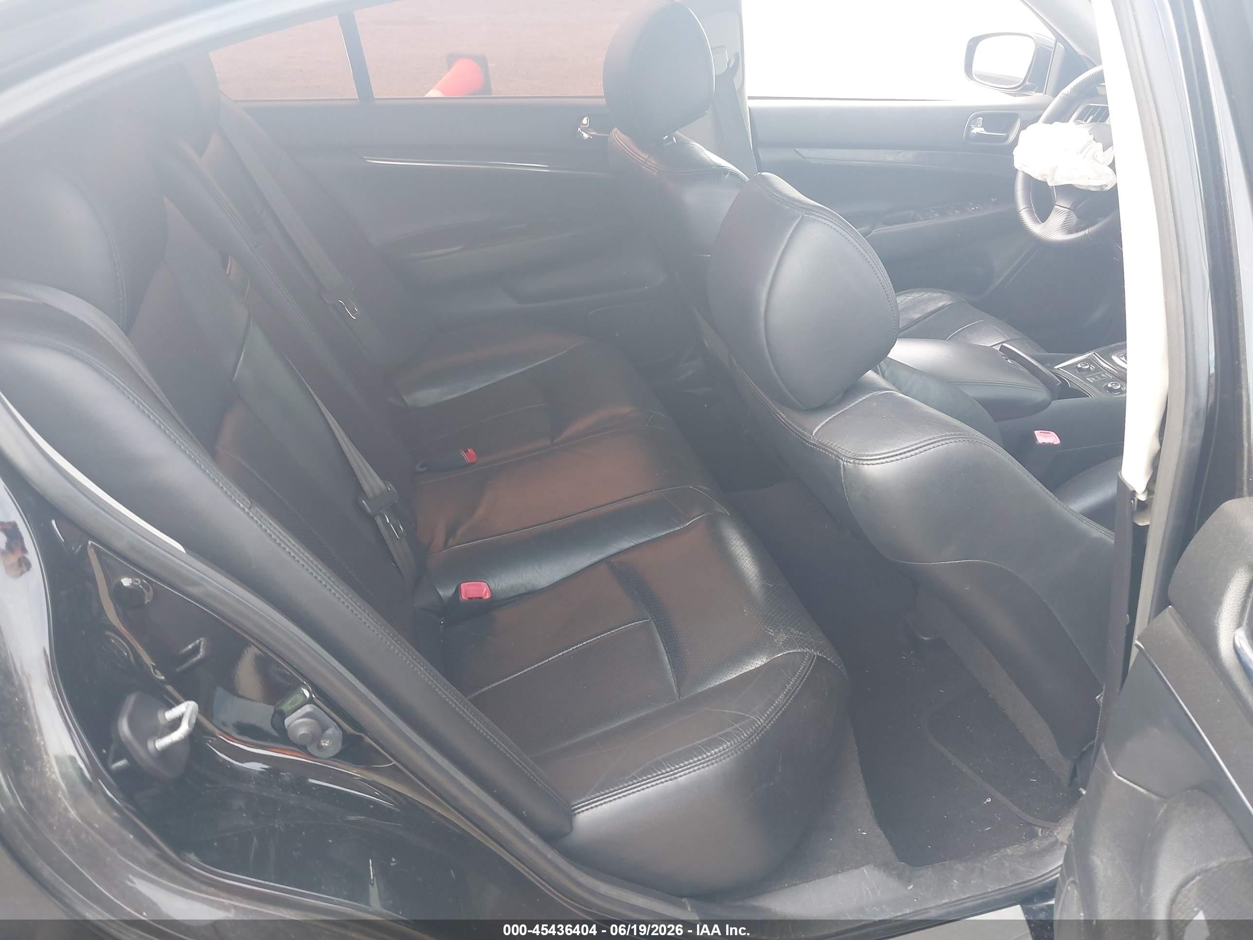 2012 Infiniti G37x   Черный vin: JN1CV6AR9CM674310