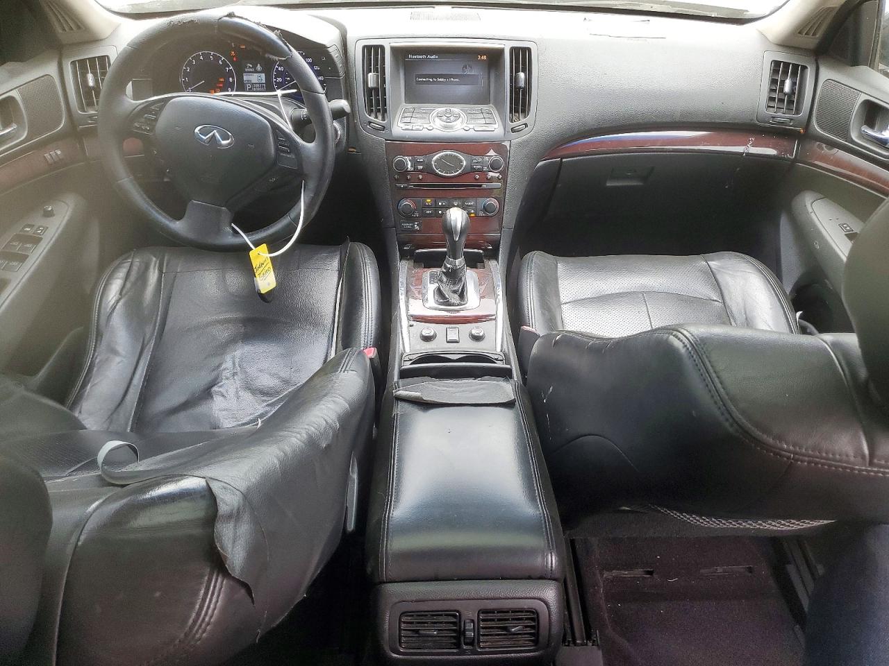 2012 Infiniti G37 Sedan X Black vin: JN1CV6AR9CM674355