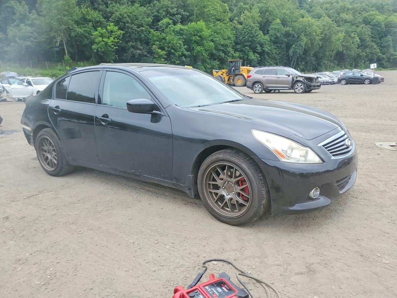 2012 Infiniti G37 Sedan X Black vin: JN1CV6AR9CM674355