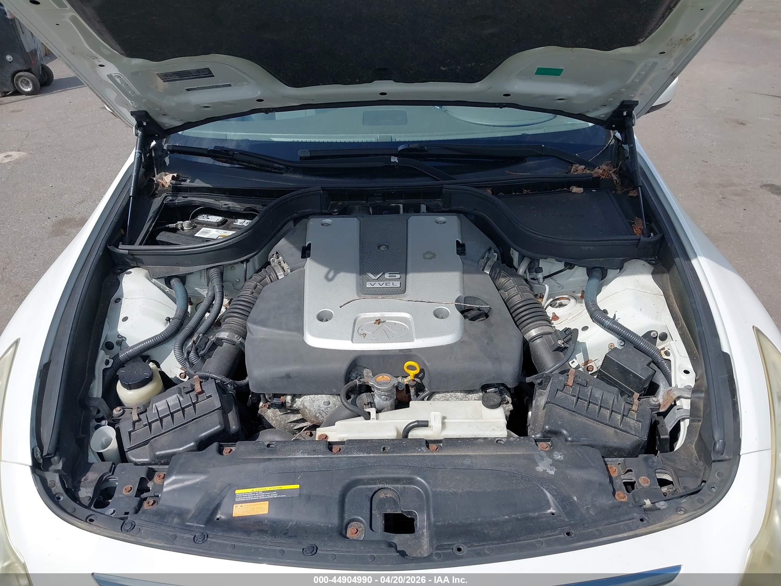 2012 Infiniti G37x   Белый vin: JN1CV6AR9CM674758