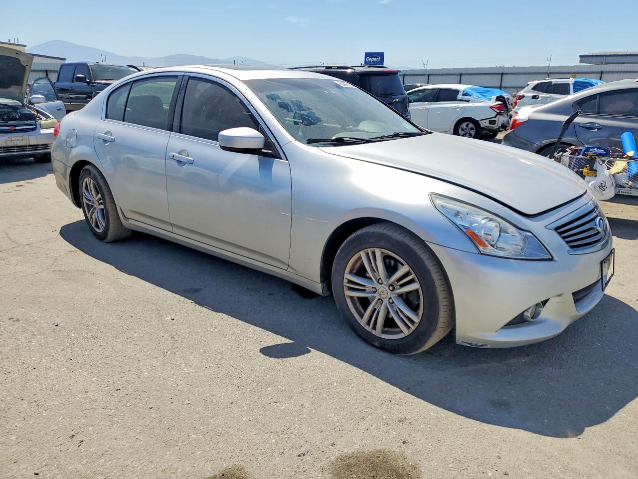 2012 Infiniti G37 Sedan X Silver vin: JN1CV6AR9CM676137