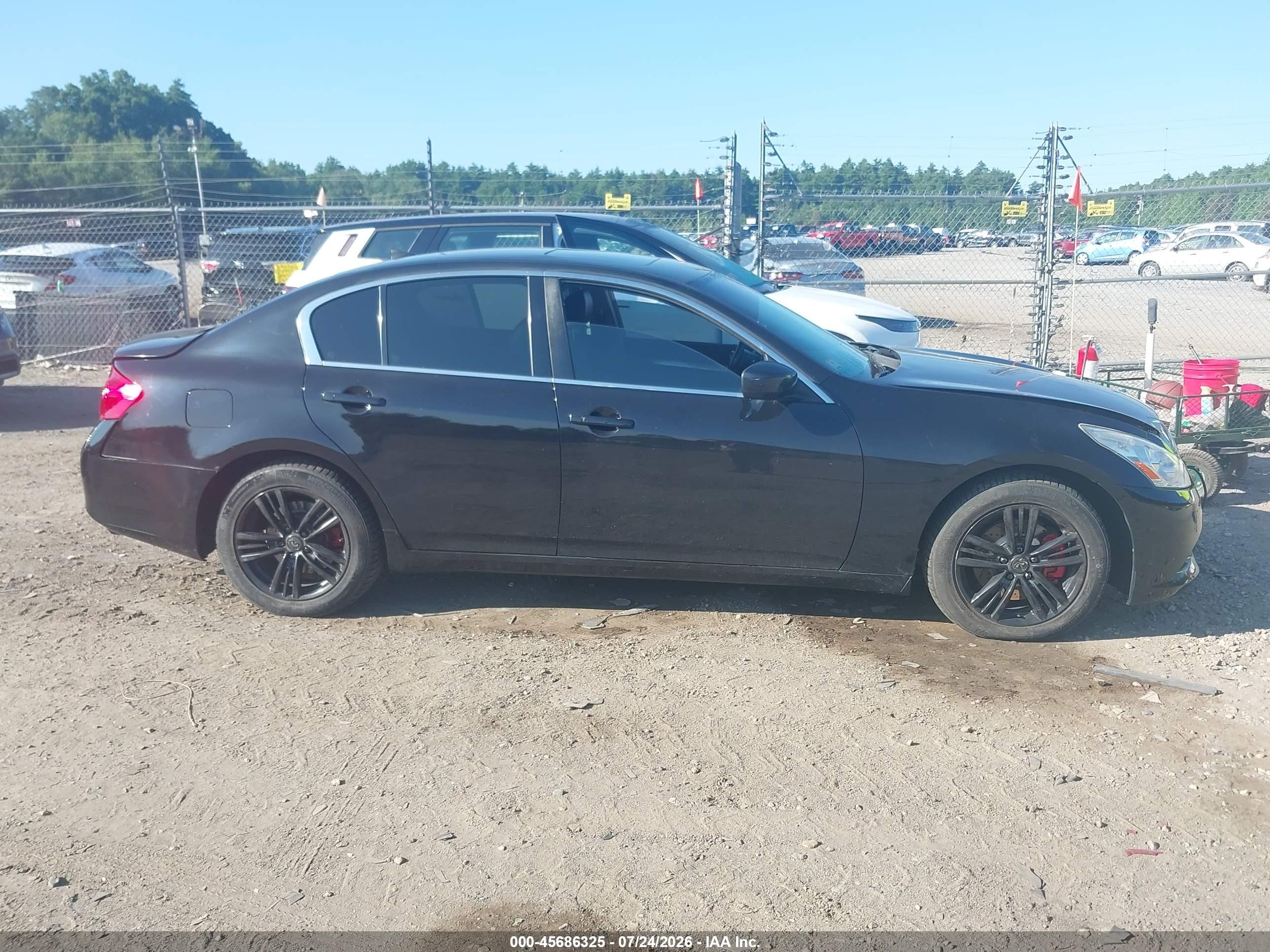 2012 Infiniti G37x   Black vin: JN1CV6AR9CM971609