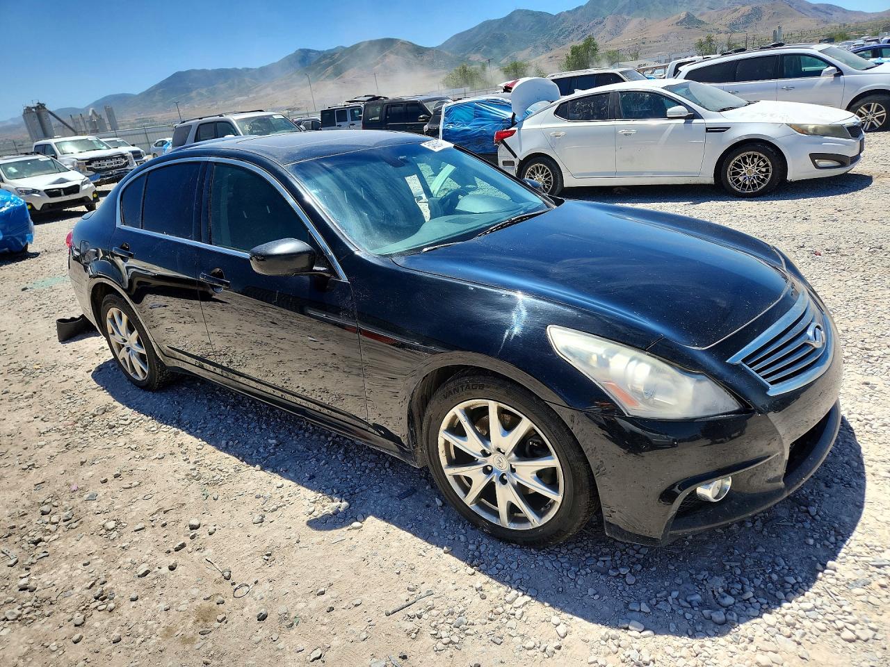 2012 Infiniti G37 Sedan X Черный vin: JN1CV6AR9CM972081