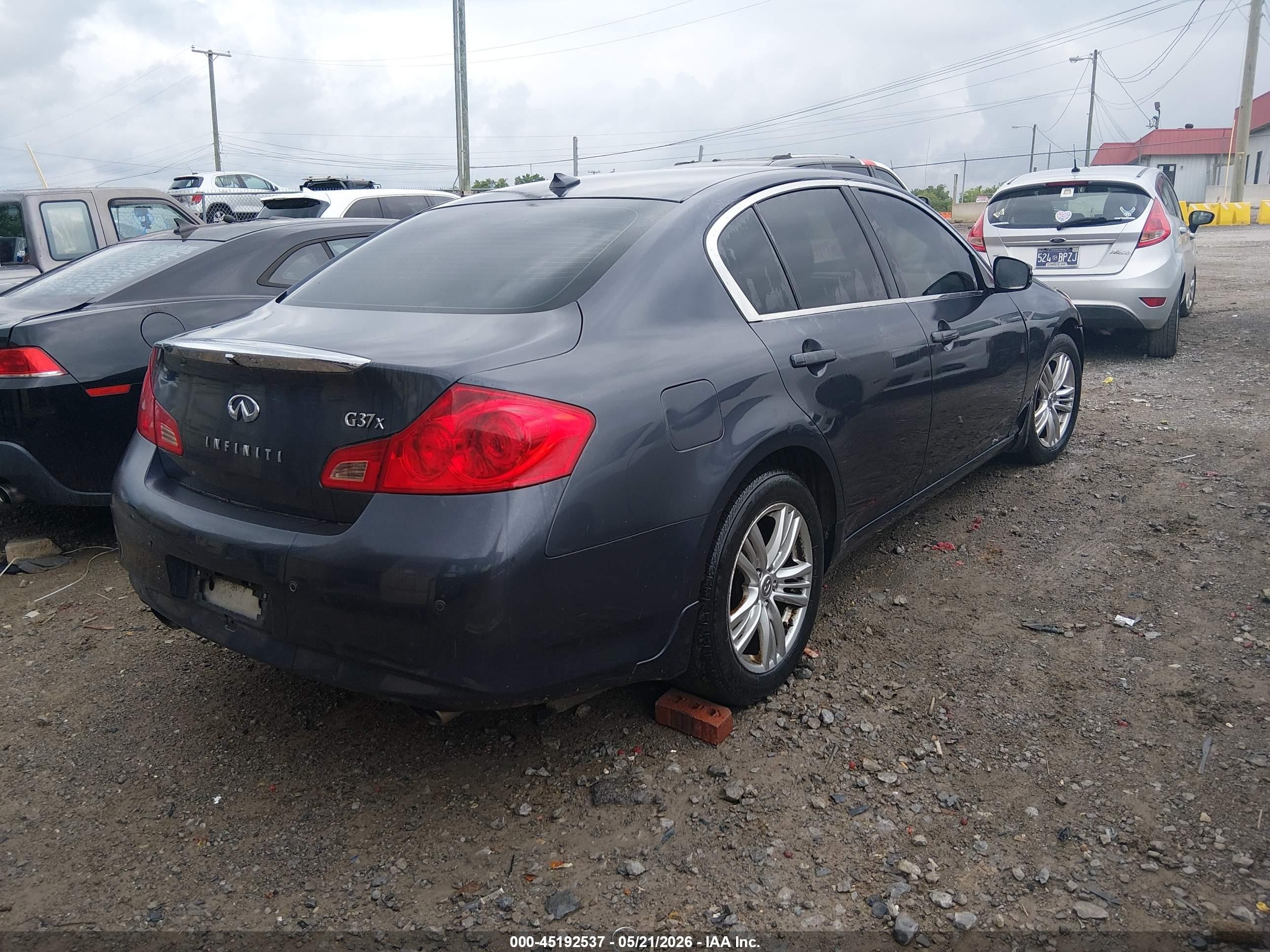 2012 Infiniti G37x   Blue vin: JN1CV6AR9CM973487