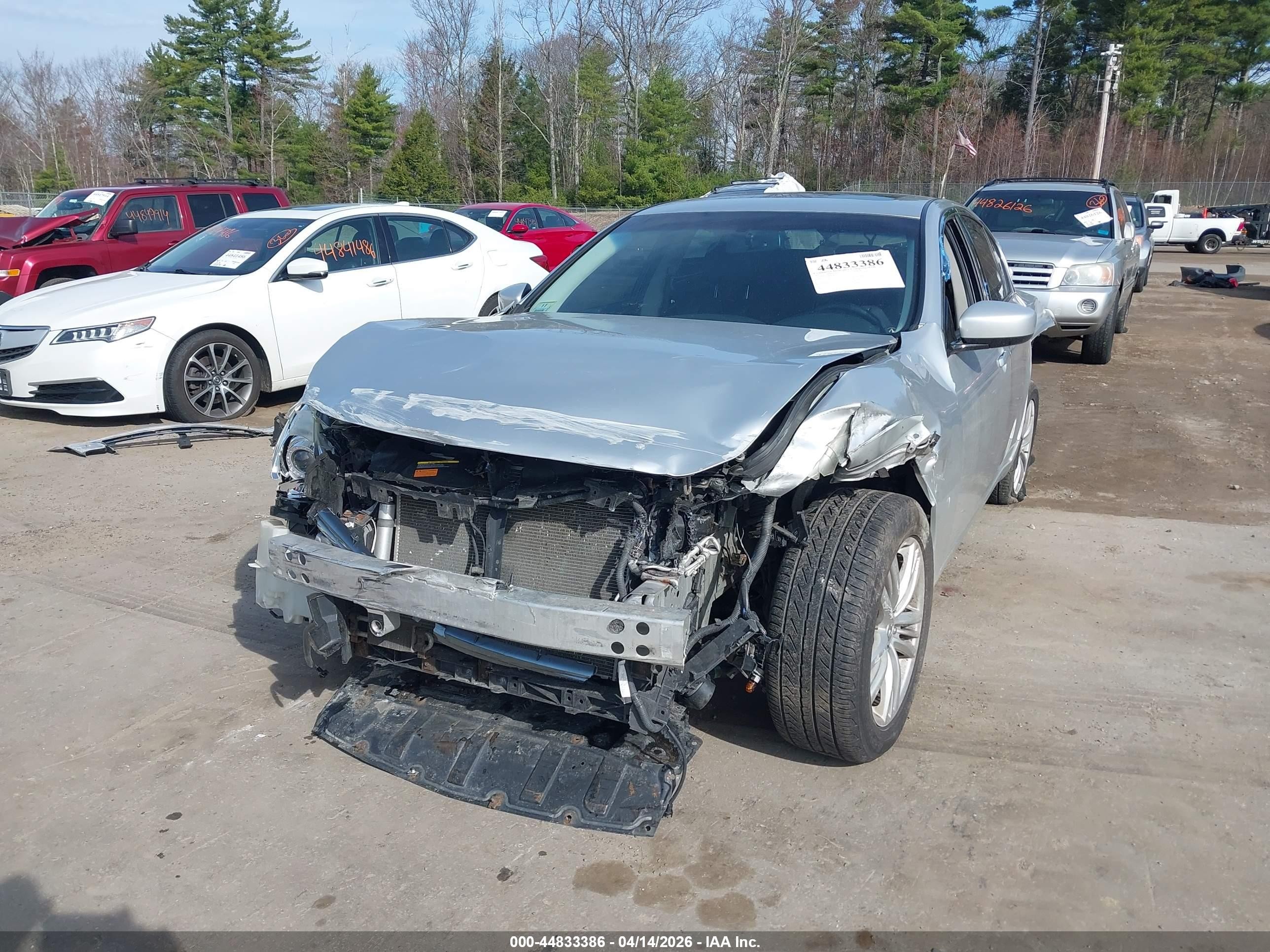 2012 Infiniti G37x   Silver vin: JN1CV6AR9CM974574