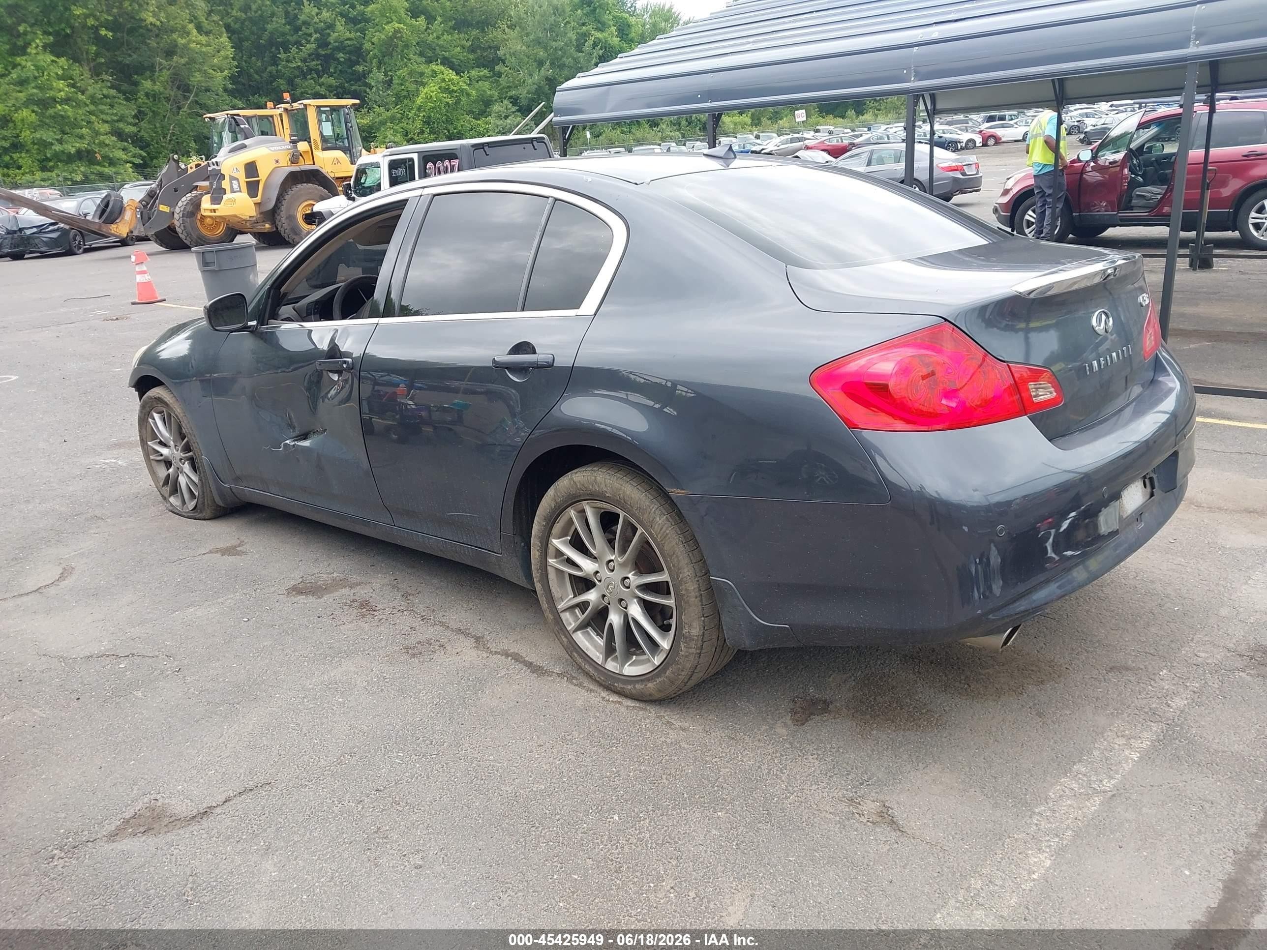 2012 Infiniti G37x   Серый vin: JN1CV6AR9CM977054
