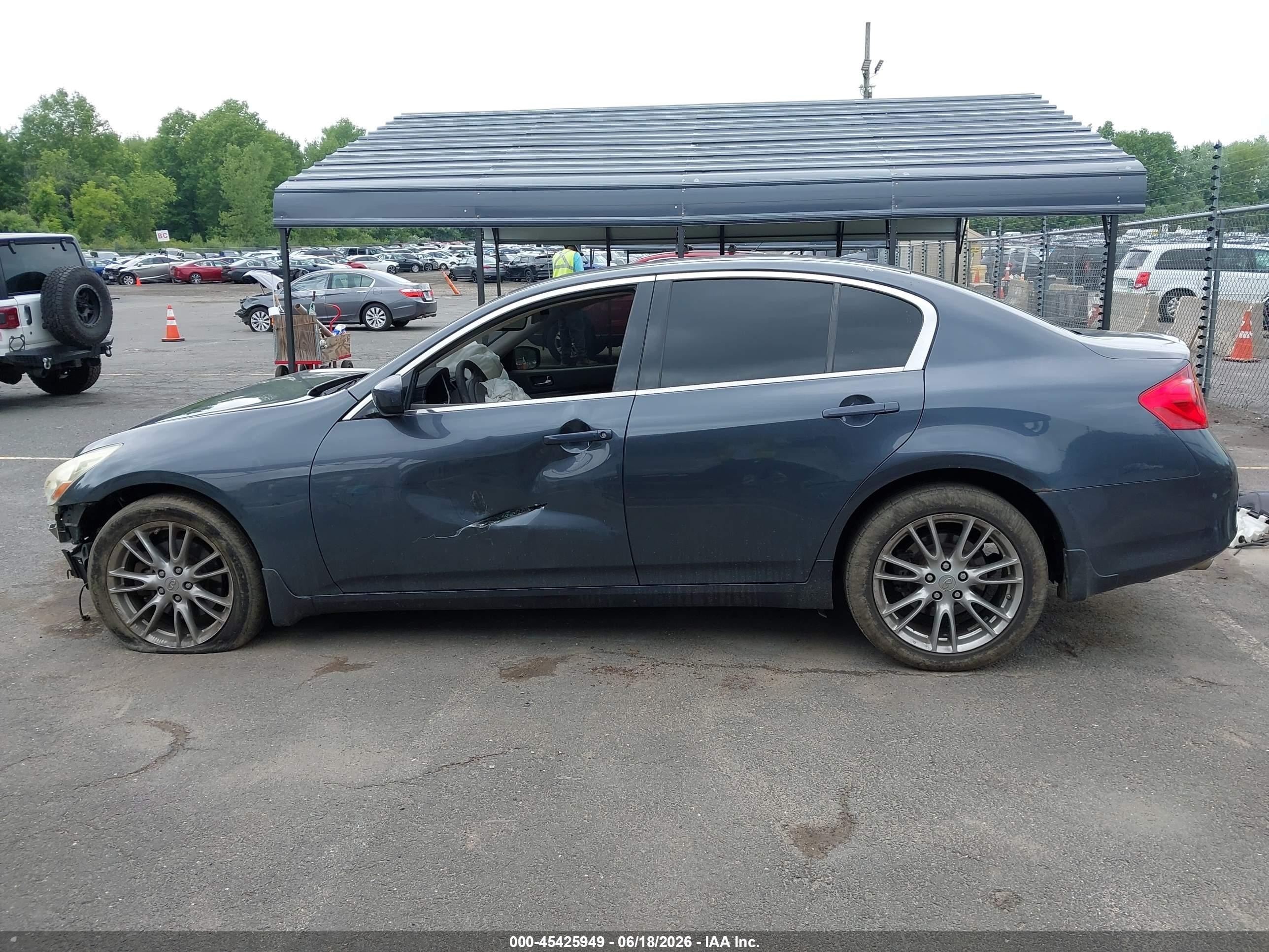 2012 Infiniti G37x   Серый vin: JN1CV6AR9CM977054