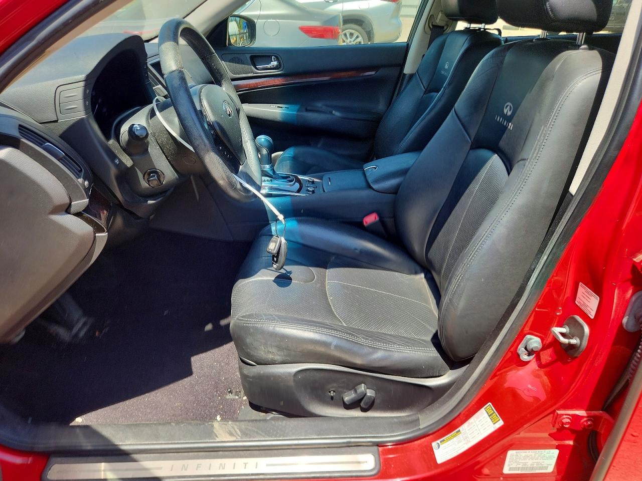 2013 Infiniti G37 Sedan X Red vin: JN1CV6AR9DM350632