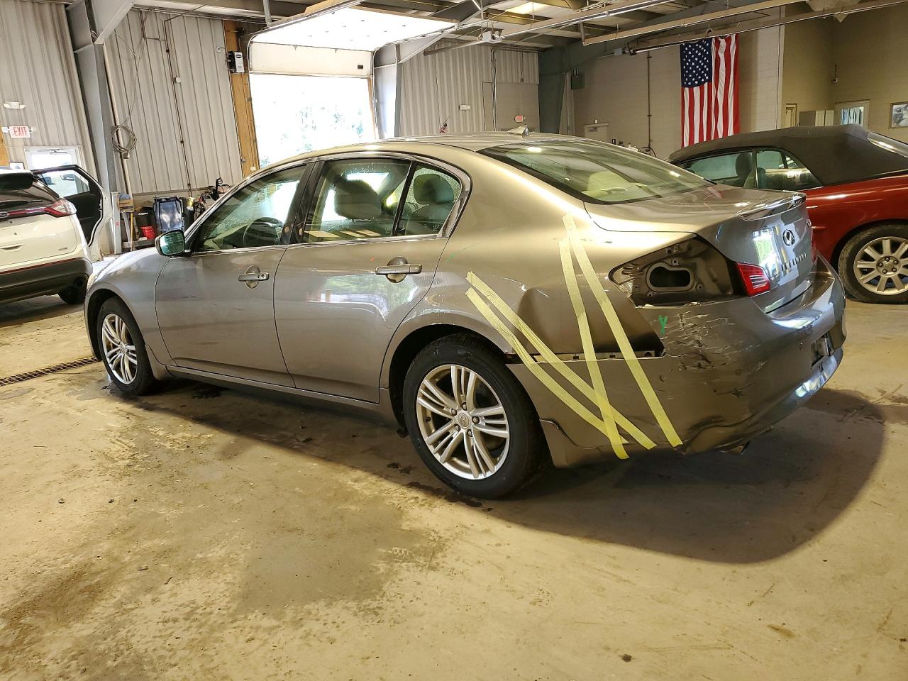 2013 Infiniti G37 Sedan X Gray vin: JN1CV6AR9DM350999