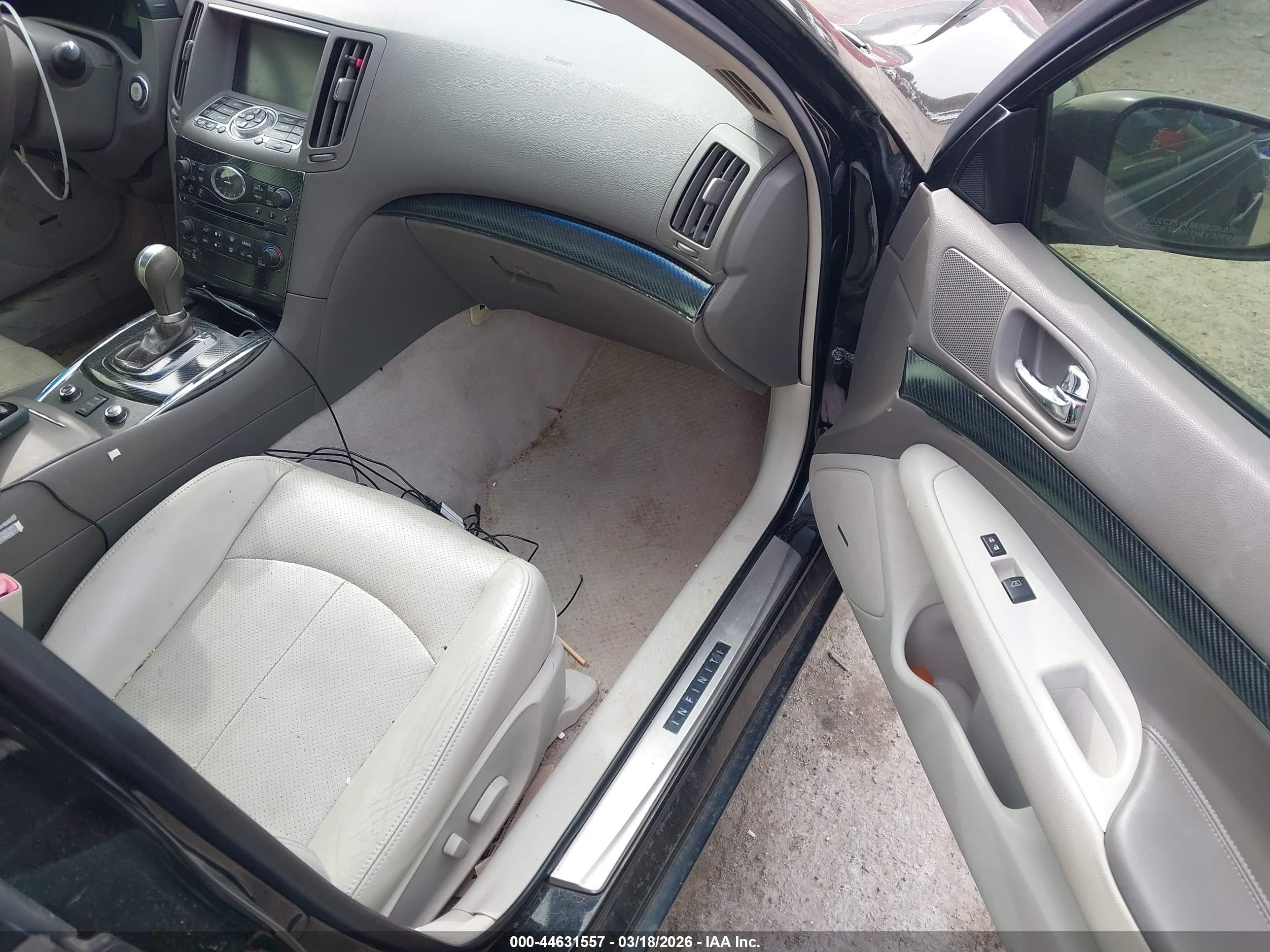 2013 Infiniti G37x   Black vin: JN1CV6AR9DM351151