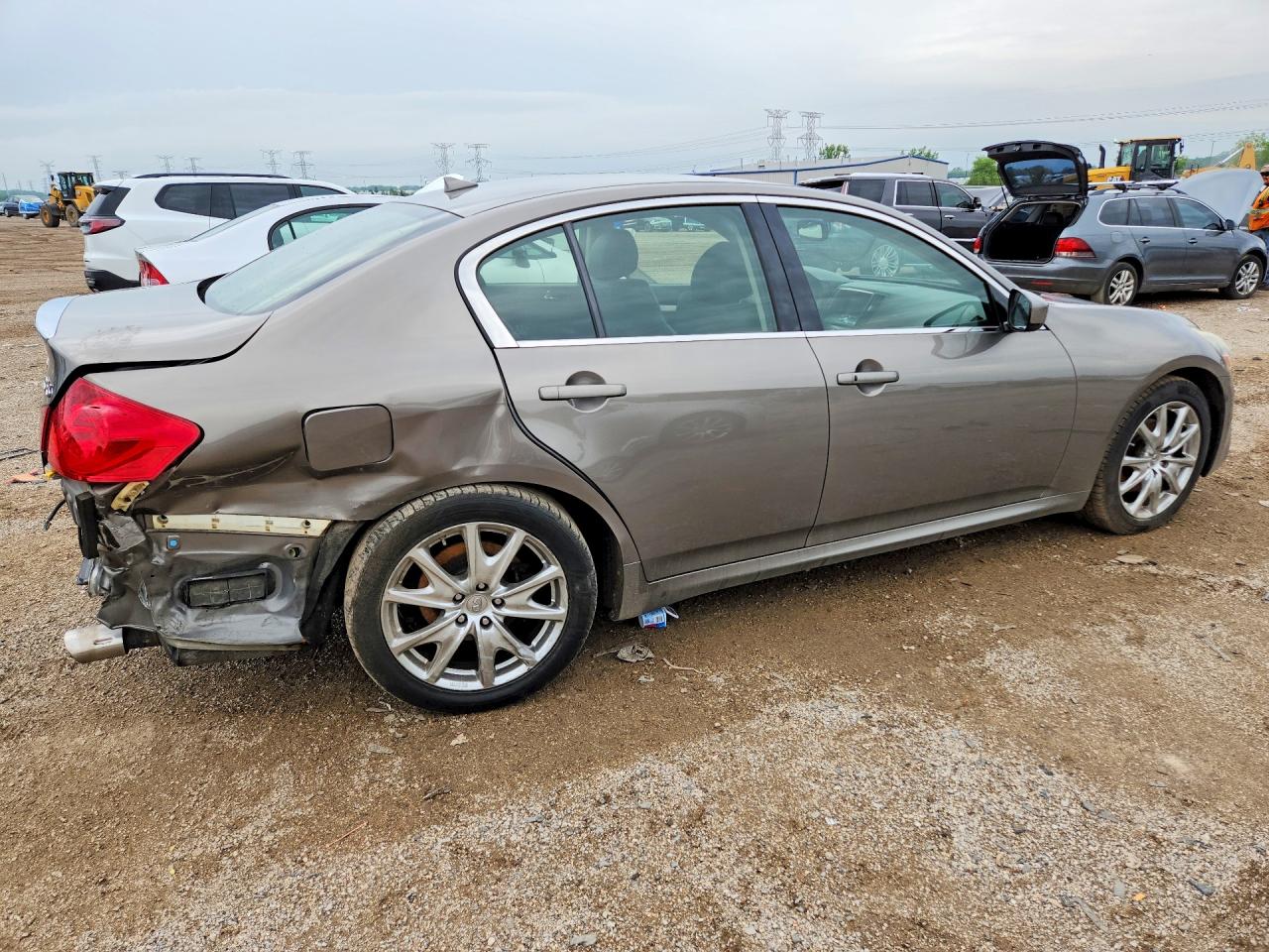 2013 Infiniti G37 Sedan X Gray vin: JN1CV6AR9DM352316