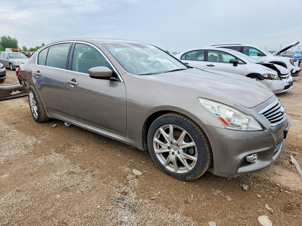 2013 Infiniti G37 Sedan X Gray vin: JN1CV6AR9DM352316