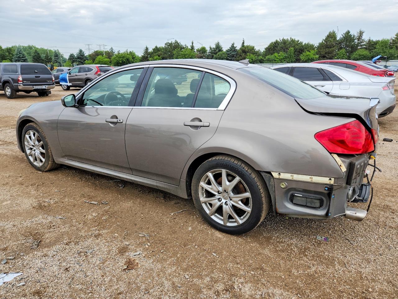 2013 Infiniti G37 Sedan X Gray vin: JN1CV6AR9DM352316