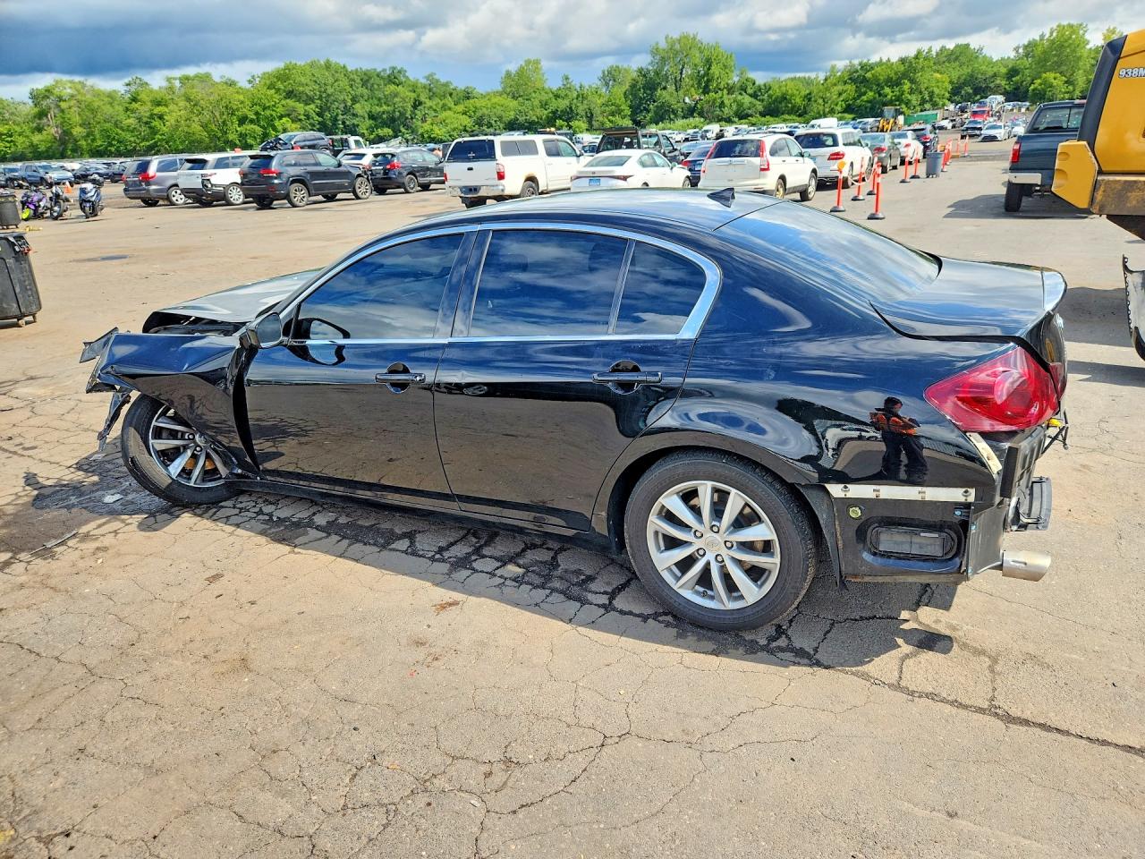 2013 Infiniti G37 Sedan X Black vin: JN1CV6AR9DM359363