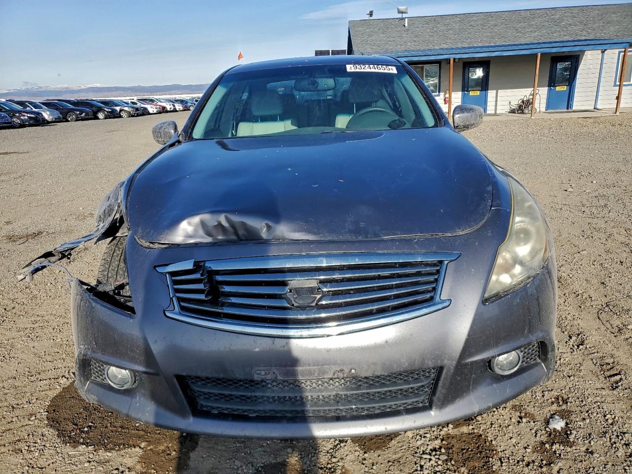 2013 Infiniti G37 Sedan X Серый vin: JN1CV6AR9DM752280