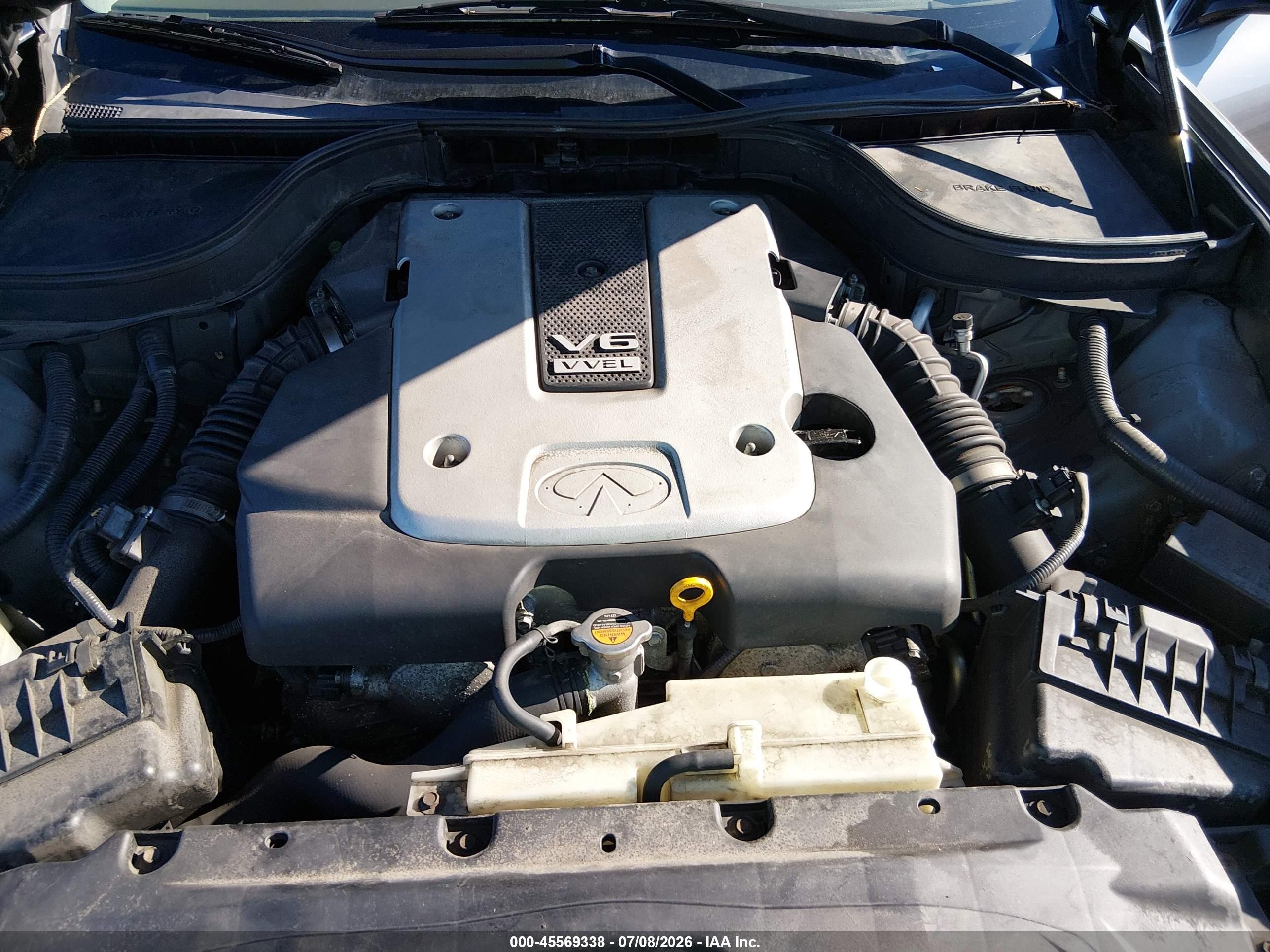 2013 Infiniti G37x   Gray vin: JN1CV6AR9DM757589