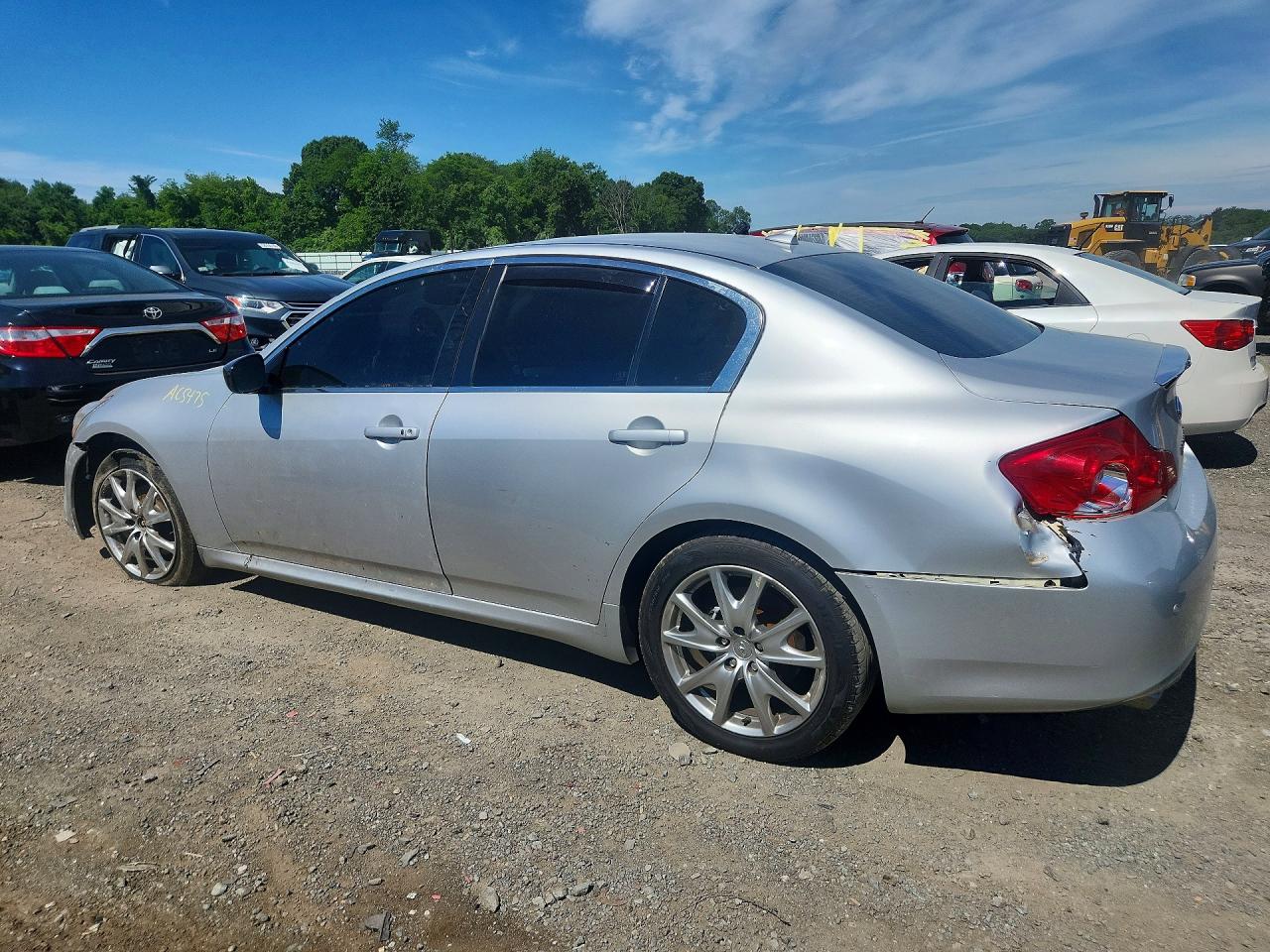 2013 Infiniti G37 Sedan X Silver vin: JN1CV6AR9DM758189